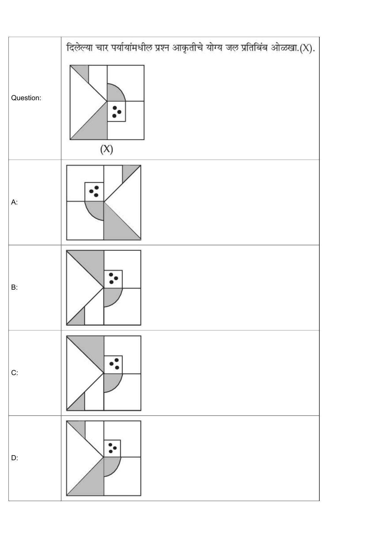 JEE Mains 2022: B.Arch Marathi (Shift 1) 30-07-2022 Question Paper - Page 28