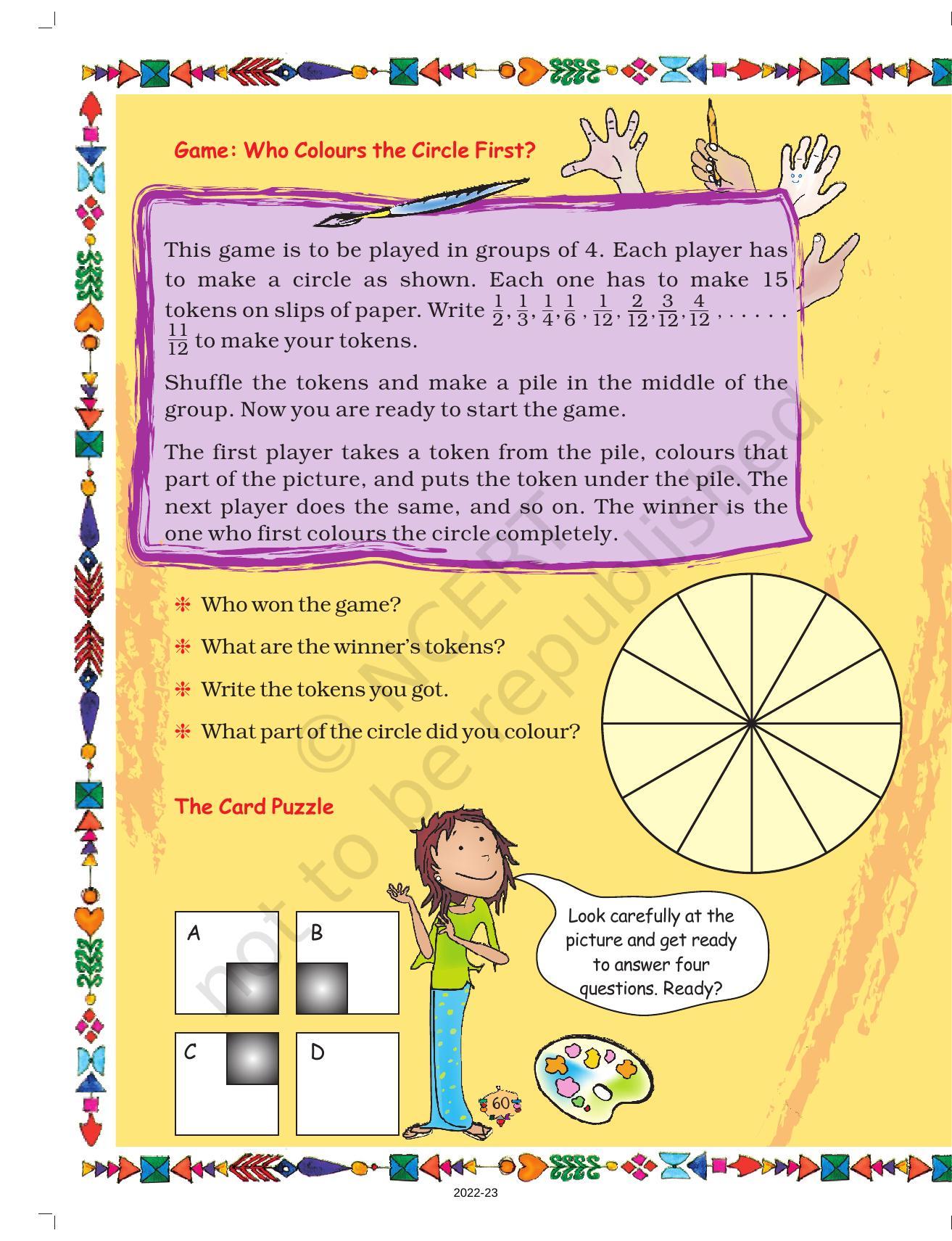NCERT Book for Class 5 Maths Chapter 4 Parts and Wholes - Page 11