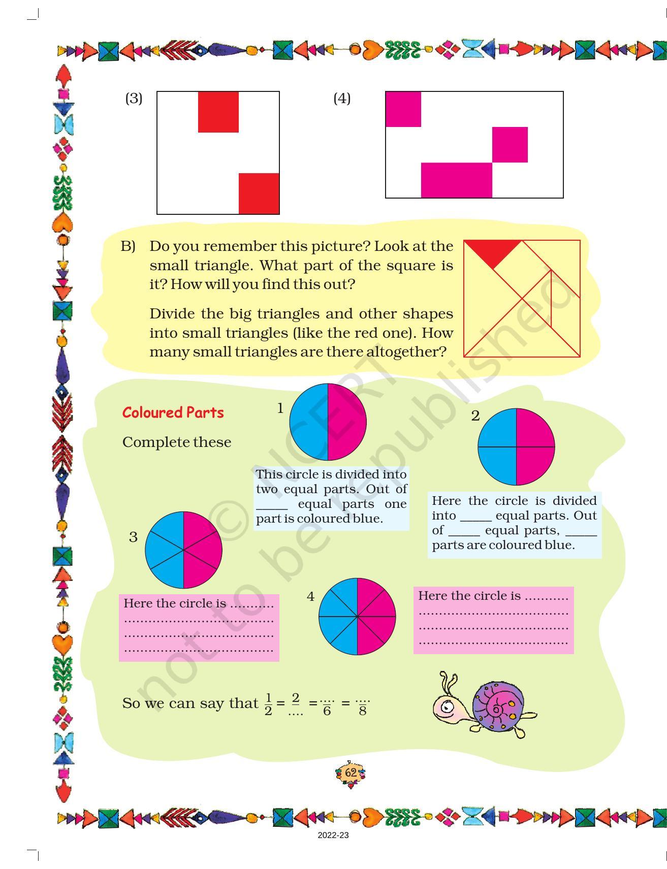 NCERT Book for Class 5 Maths Chapter 4 Parts and Wholes - Page 13
