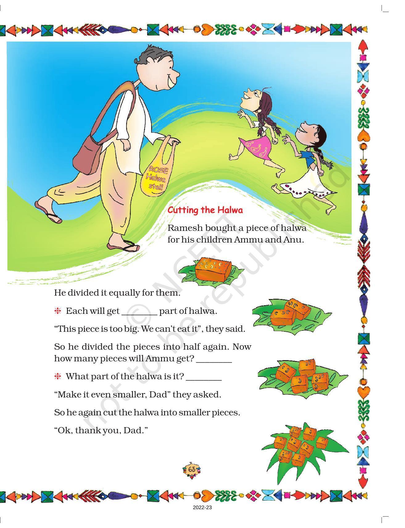 NCERT Book for Class 5 Maths Chapter 4 Parts and Wholes - Page 14