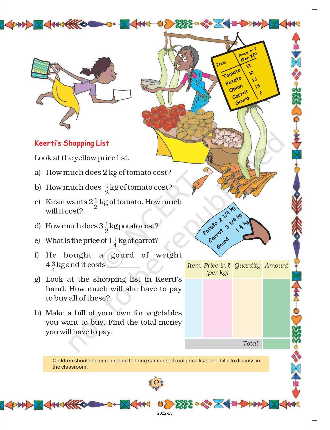 NCERT Book for Class 5 Maths Chapter 4 Parts and Wholes - Page 20