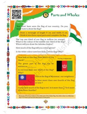 NCERT Book for Class 5 Maths Chapter 4  Parts and Wholes