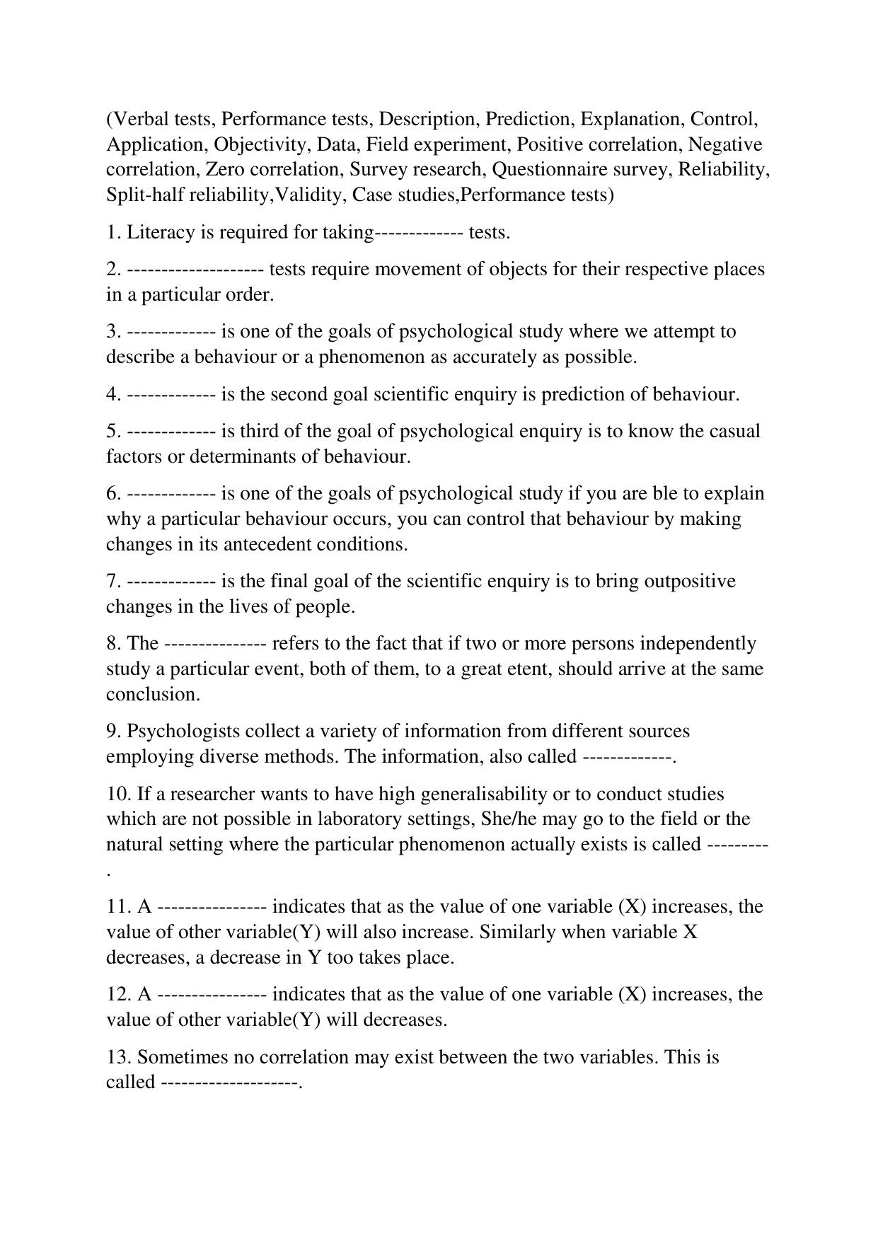 Karnataka 1st PUC Question Bank 2025 - Psychology English - Page 8