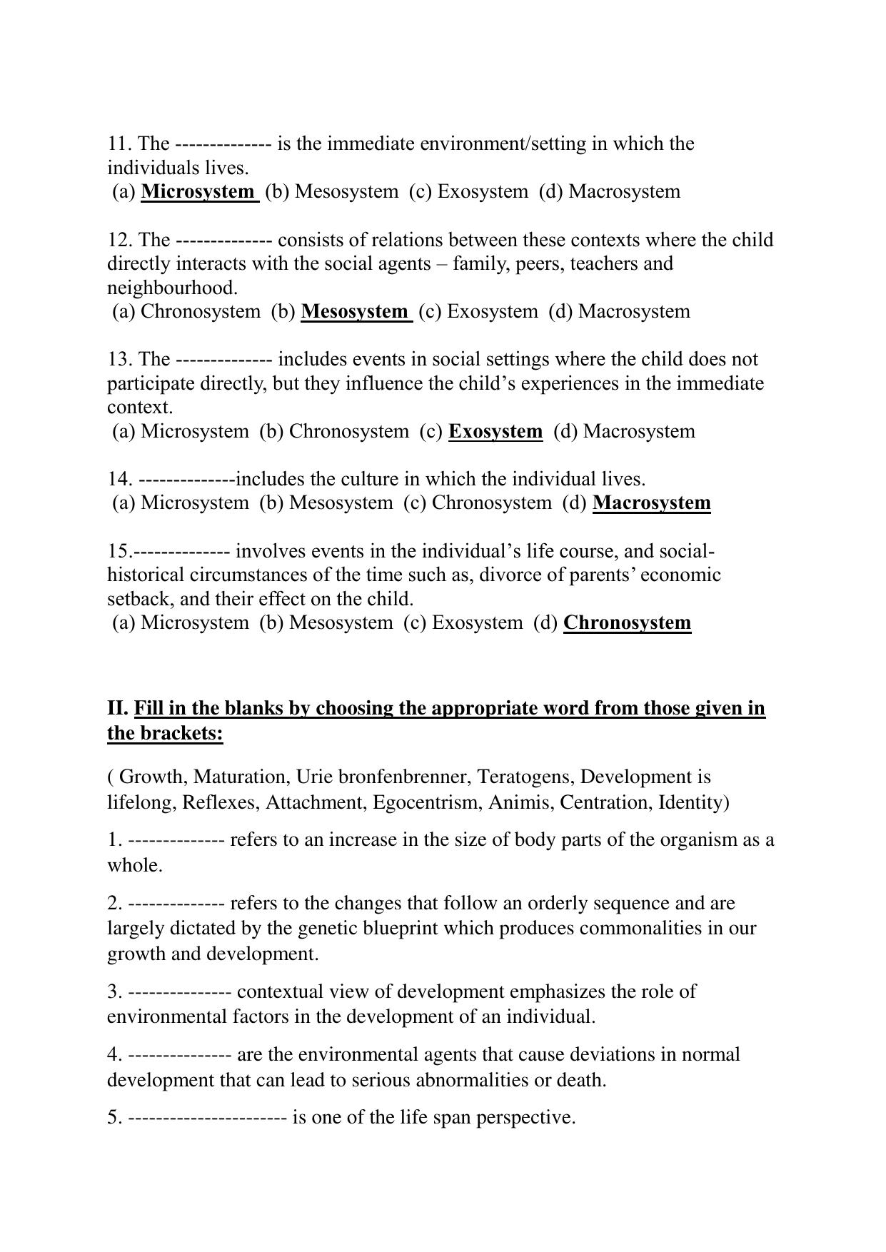 Karnataka 1st PUC Question Bank 2025 - Psychology English - Page 13