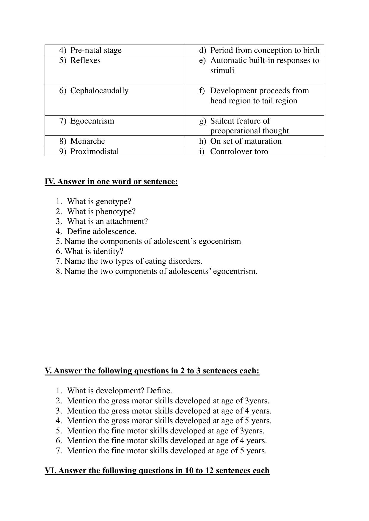Karnataka 1st PUC Question Bank 2025 - Psychology English - Page 15