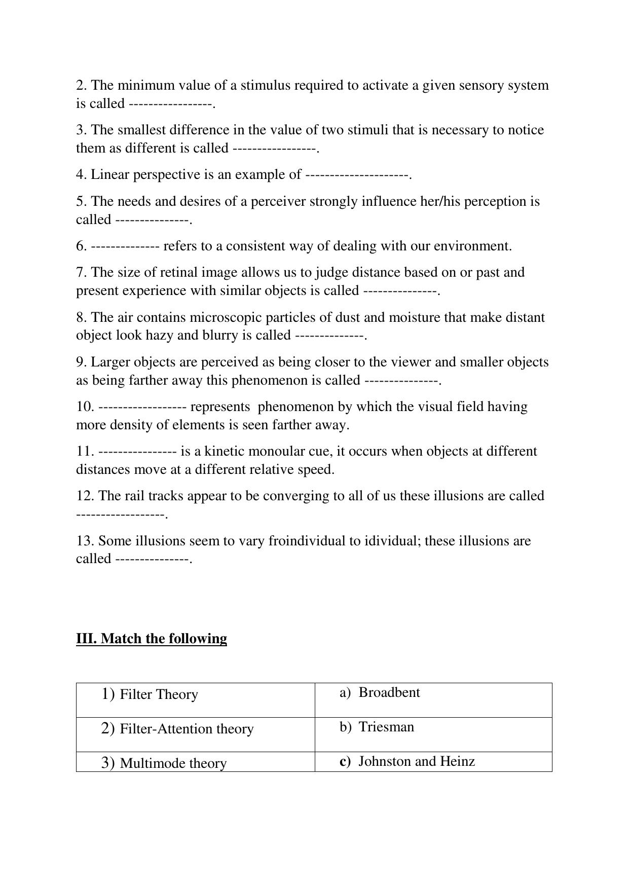 Karnataka 1st PUC Question Bank 2025 - Psychology English - Page 19