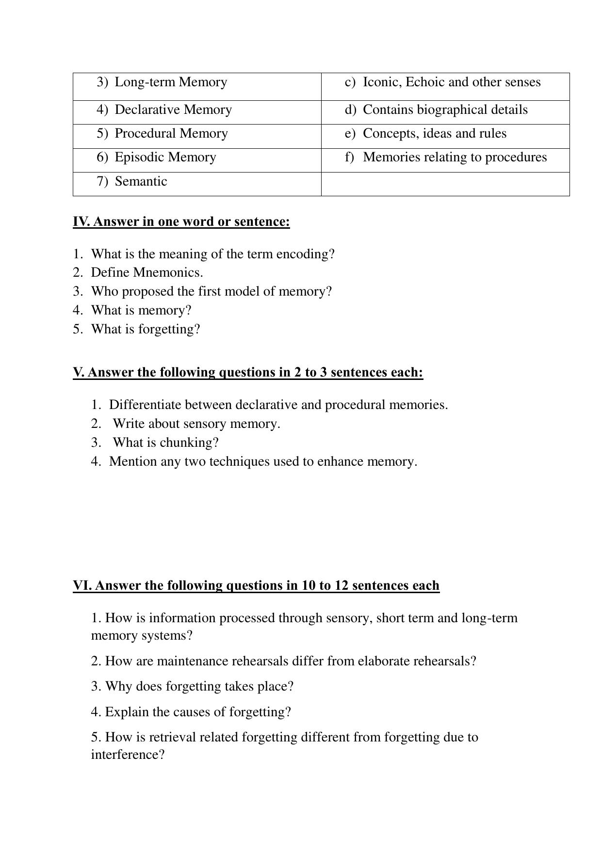 Karnataka 1st PUC Question Bank 2025 - Psychology English - Page 25