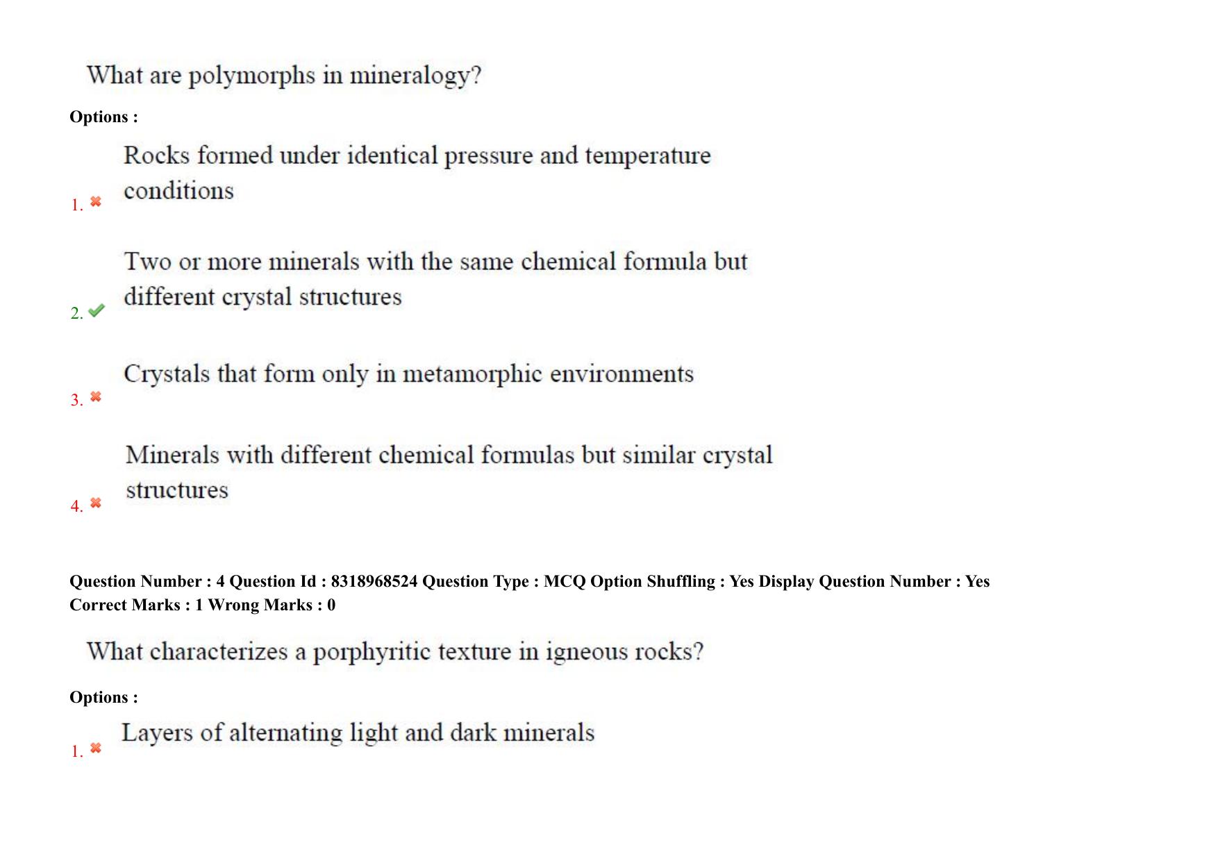 AP PGCET 2025 Geo Engineering & Geo Informatics Paper with Answer Key - Page 4