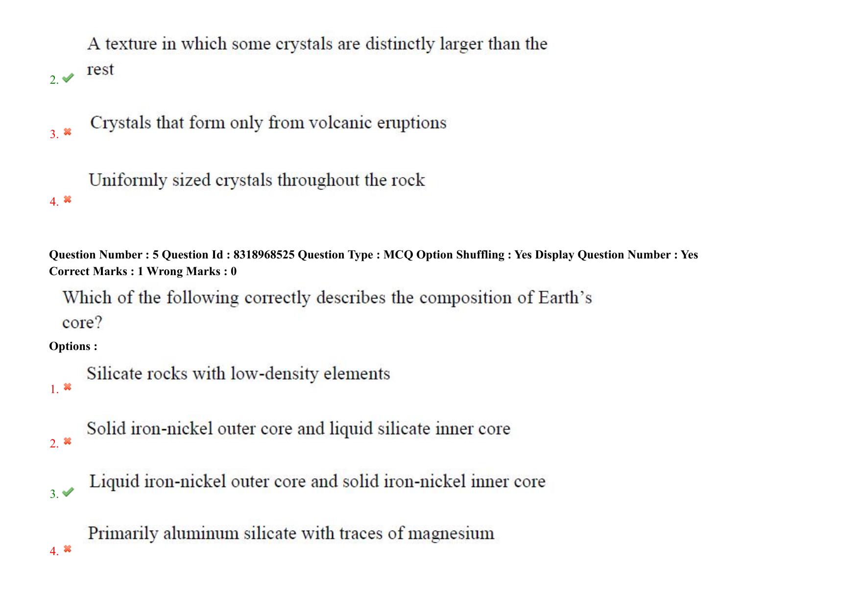 AP PGCET 2025 Geo Engineering & Geo Informatics Paper with Answer Key - Page 5