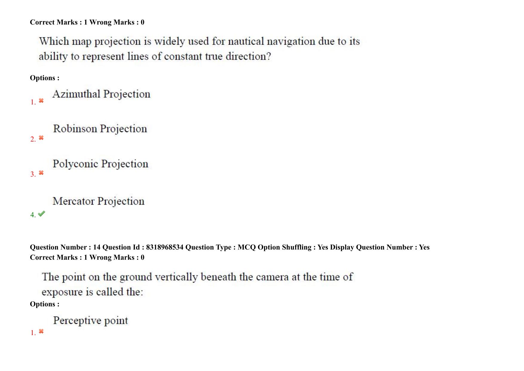 AP PGCET 2025 Geo Engineering & Geo Informatics Paper with Answer Key - Page 11