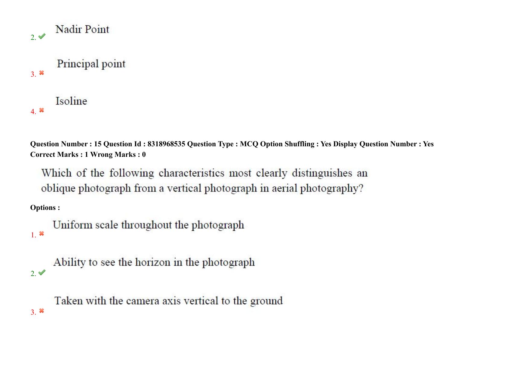 AP PGCET 2025 Geo Engineering & Geo Informatics Paper with Answer Key - Page 12