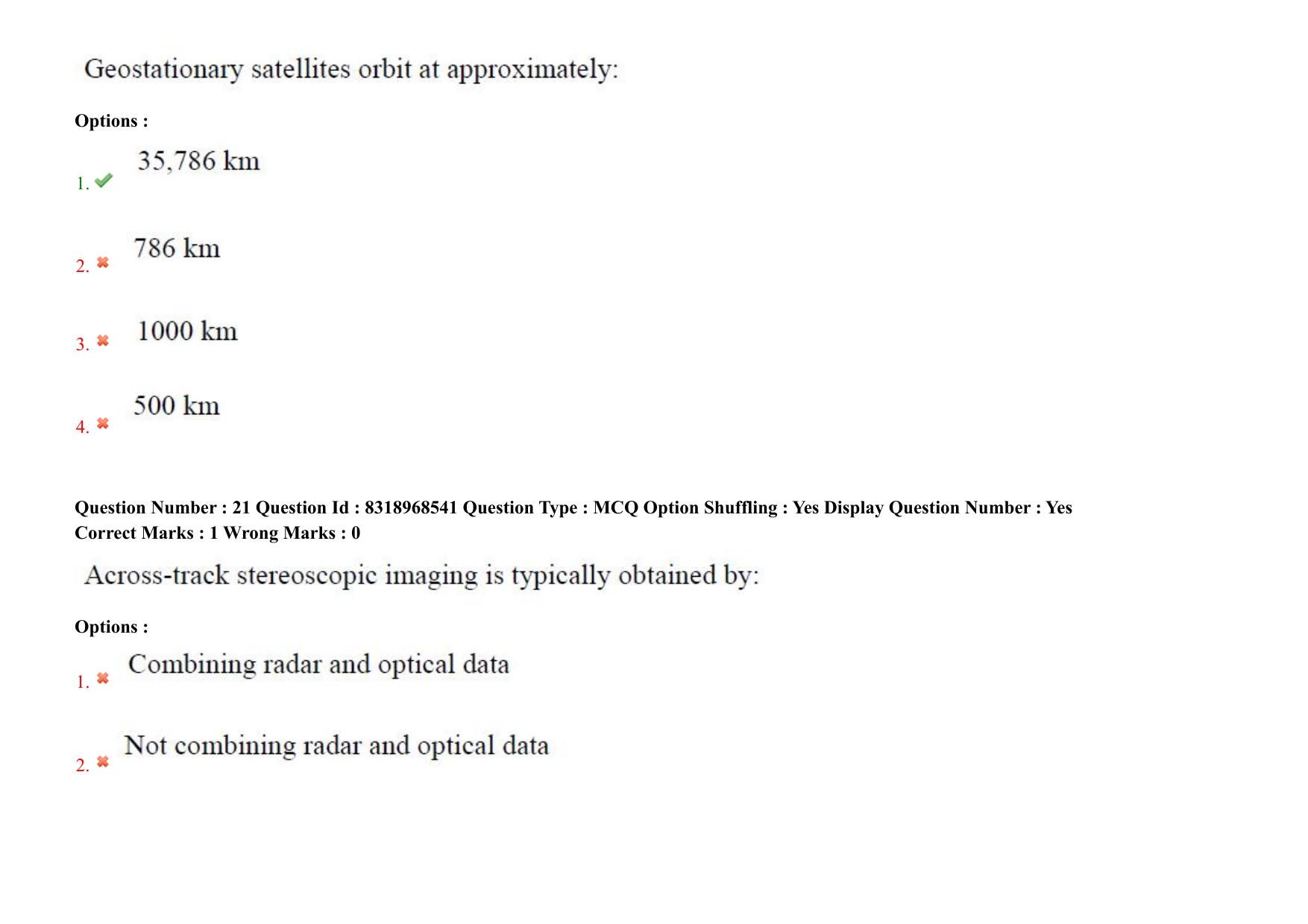 AP PGCET 2025 Geo Engineering & Geo Informatics Paper with Answer Key - Page 16