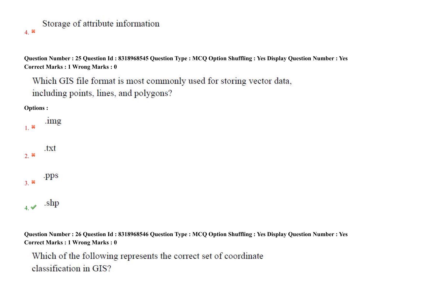AP PGCET 2025 Geo Engineering & Geo Informatics Paper with Answer Key - Page 19