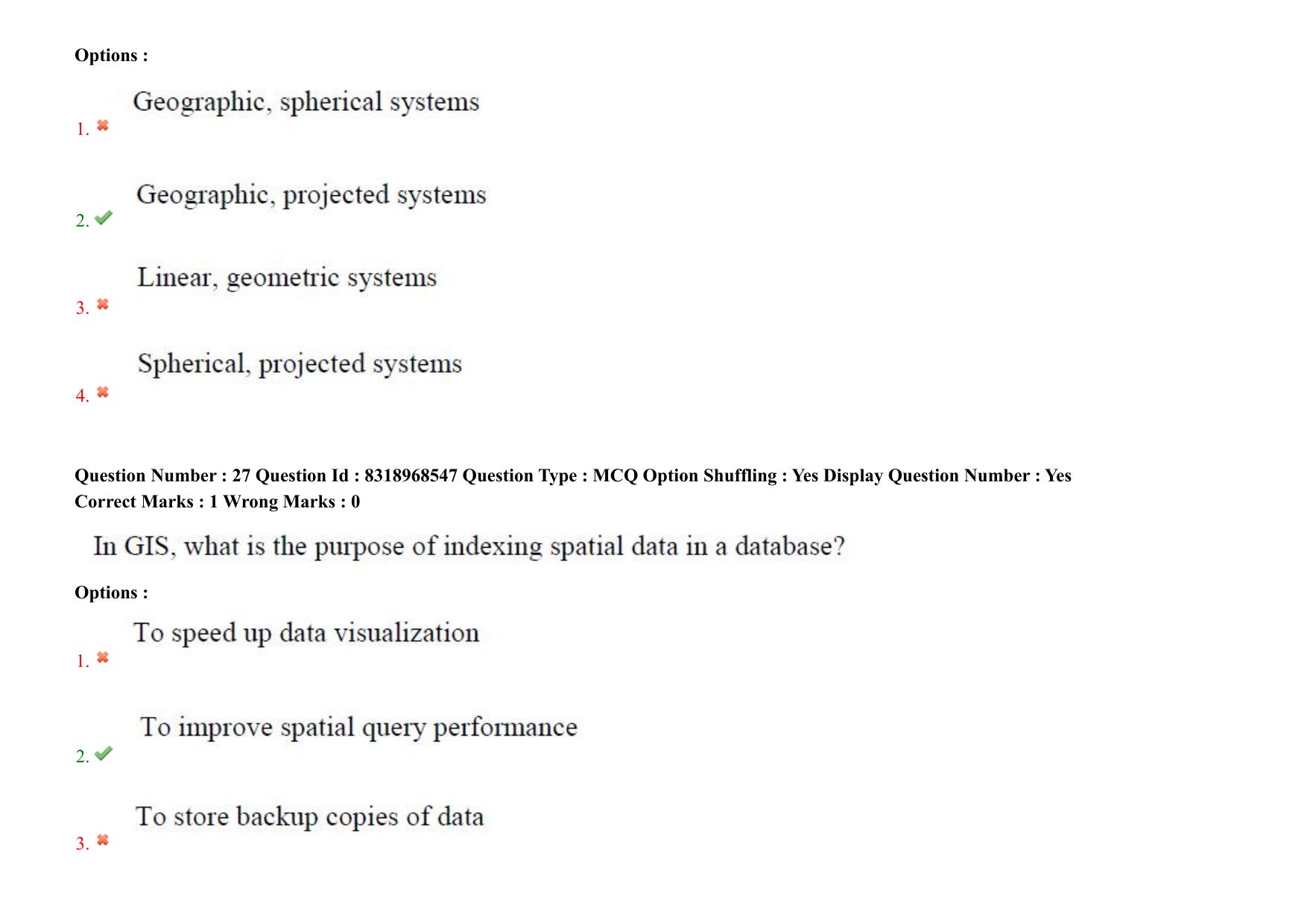 AP PGCET 2025 Geo Engineering & Geo Informatics Paper with Answer Key - Page 20