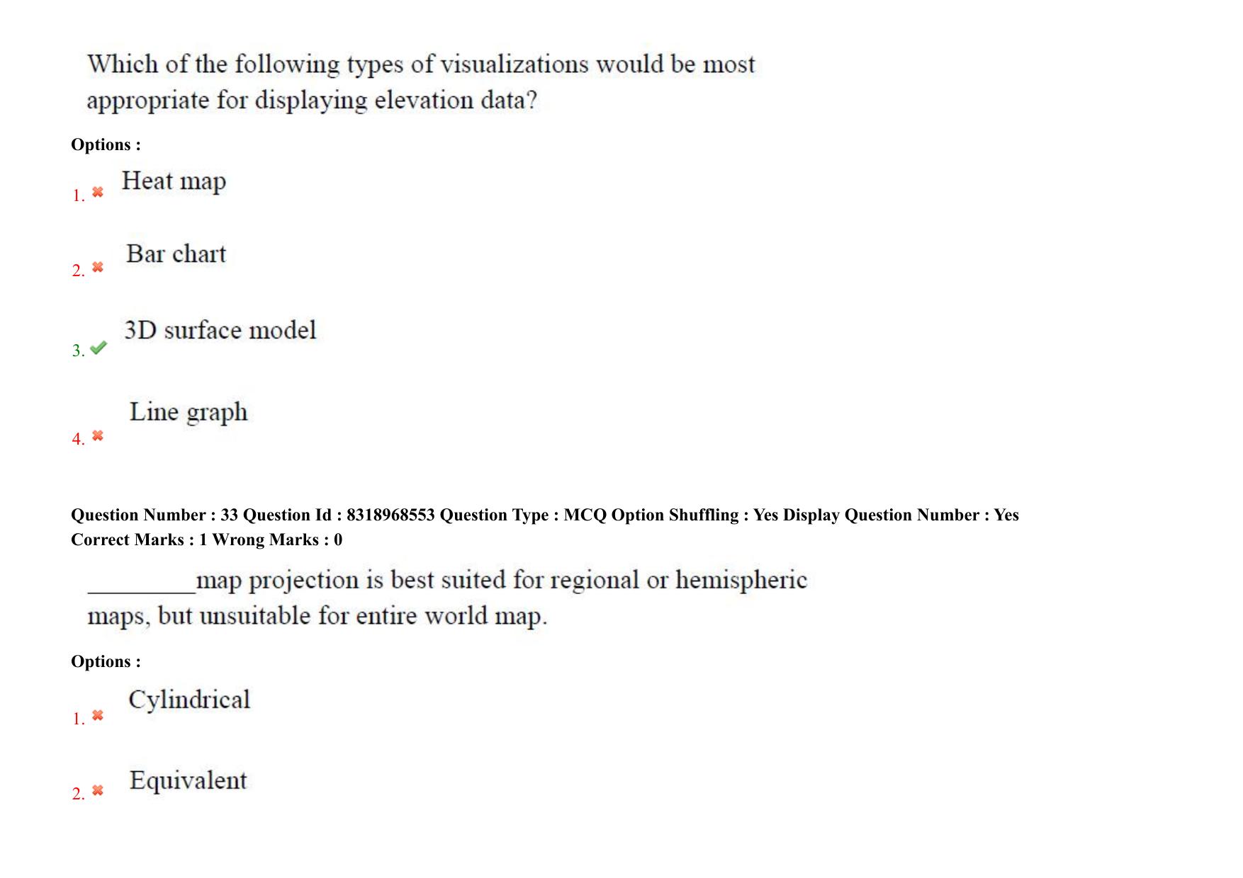 AP PGCET 2025 Geo Engineering & Geo Informatics Paper with Answer Key - Page 24