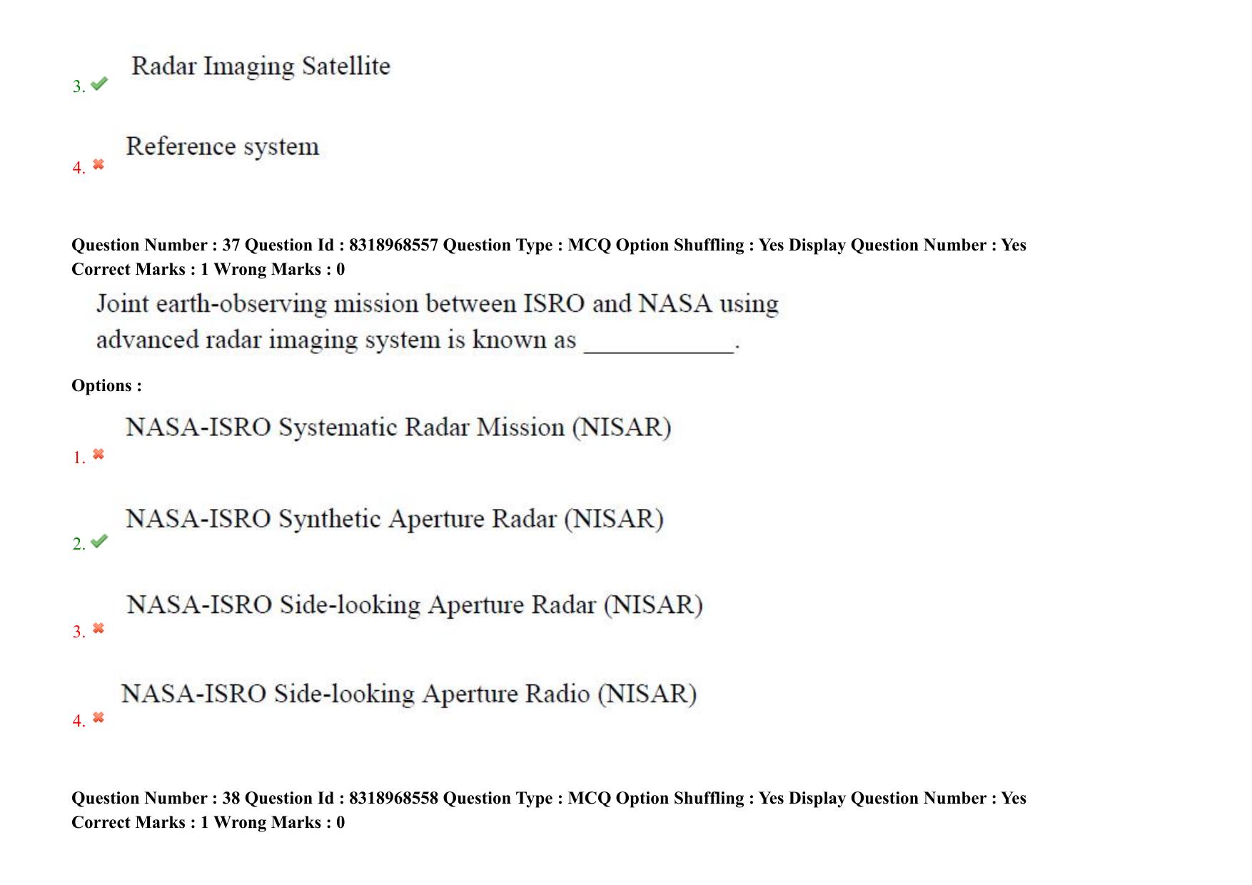 AP PGCET 2025 Geo Engineering & Geo Informatics Paper with Answer Key - Page 27