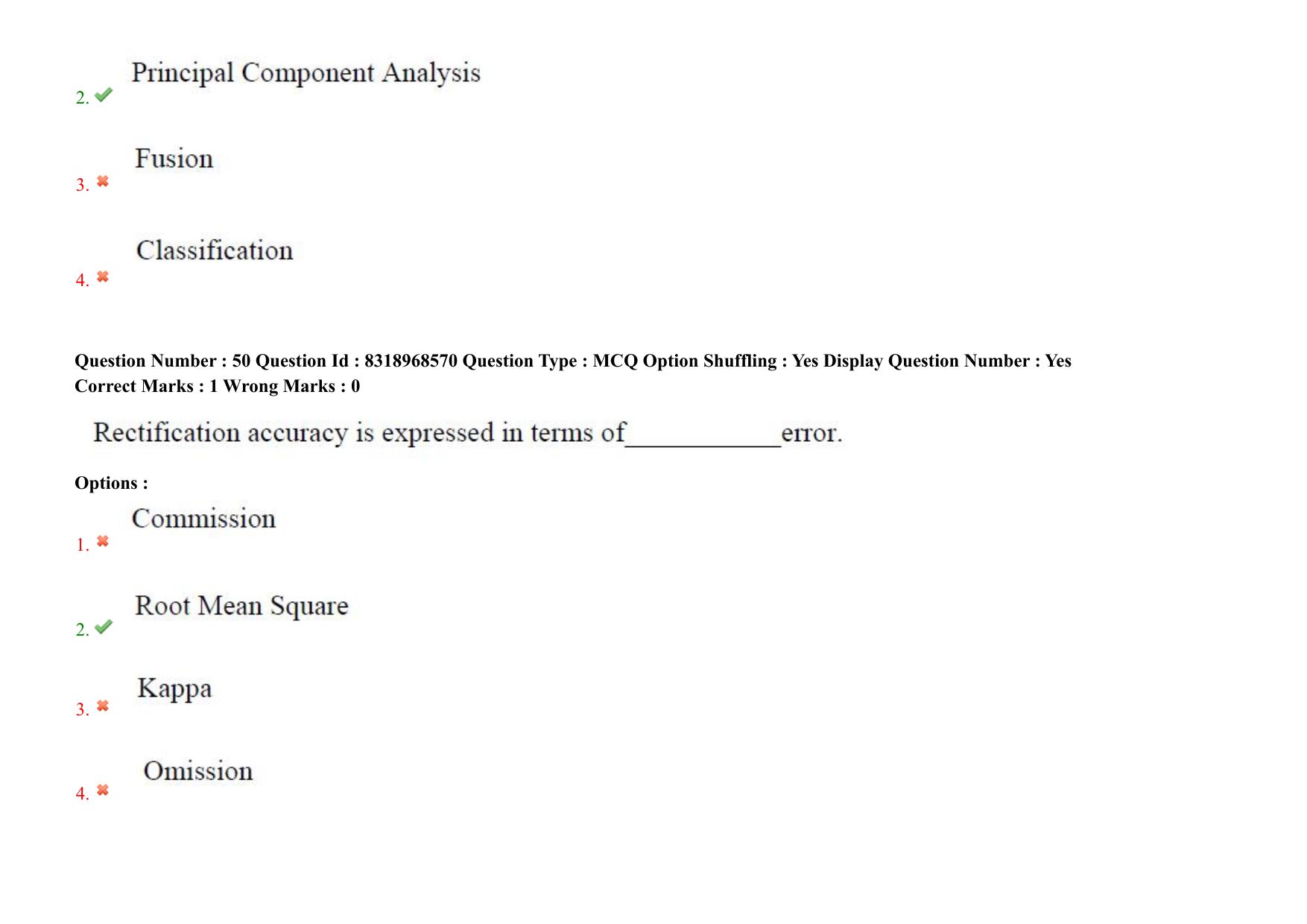 AP PGCET 2025 Geo Engineering & Geo Informatics Paper with Answer Key - Page 36