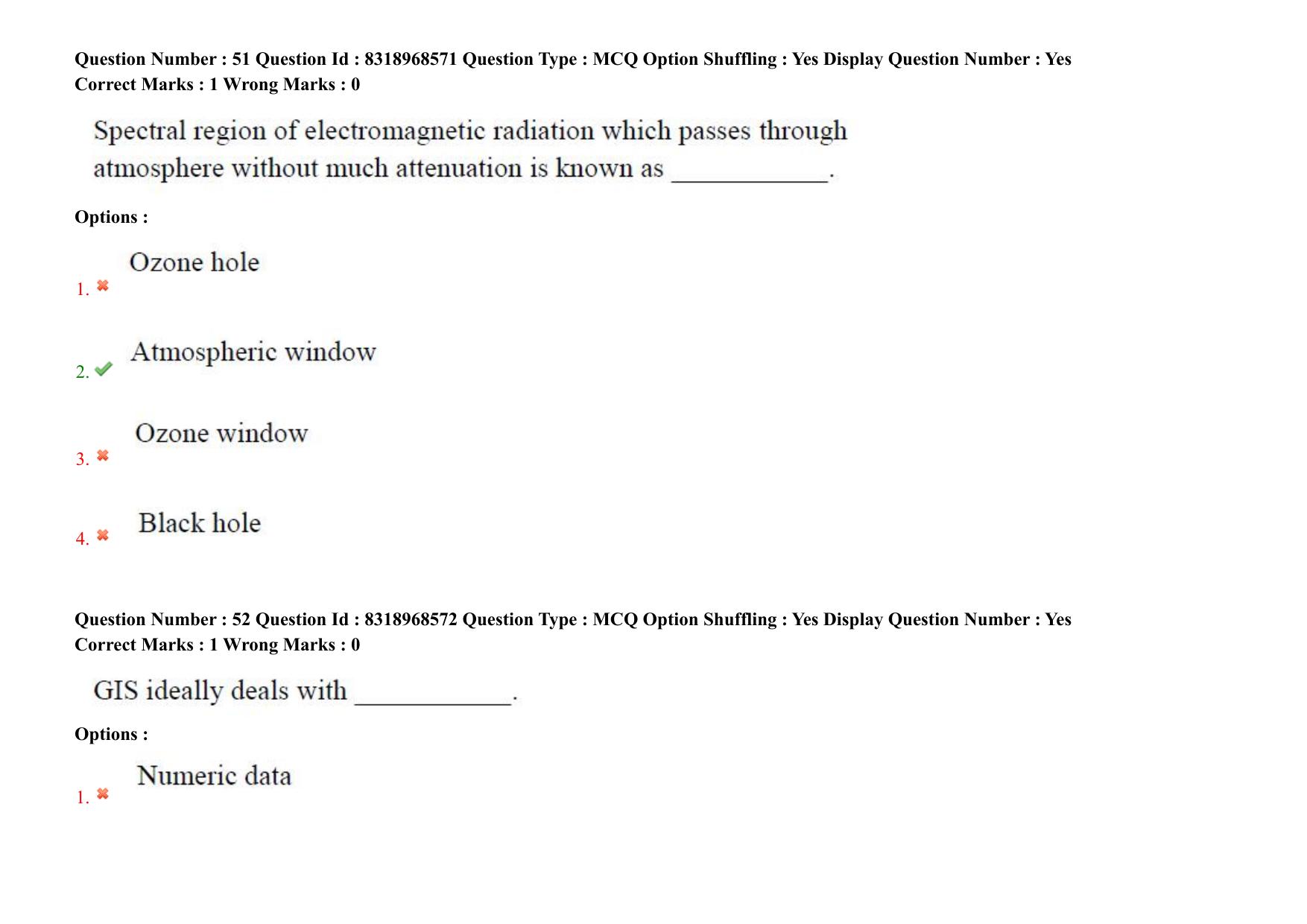 AP PGCET 2025 Geo Engineering & Geo Informatics Paper with Answer Key - Page 37