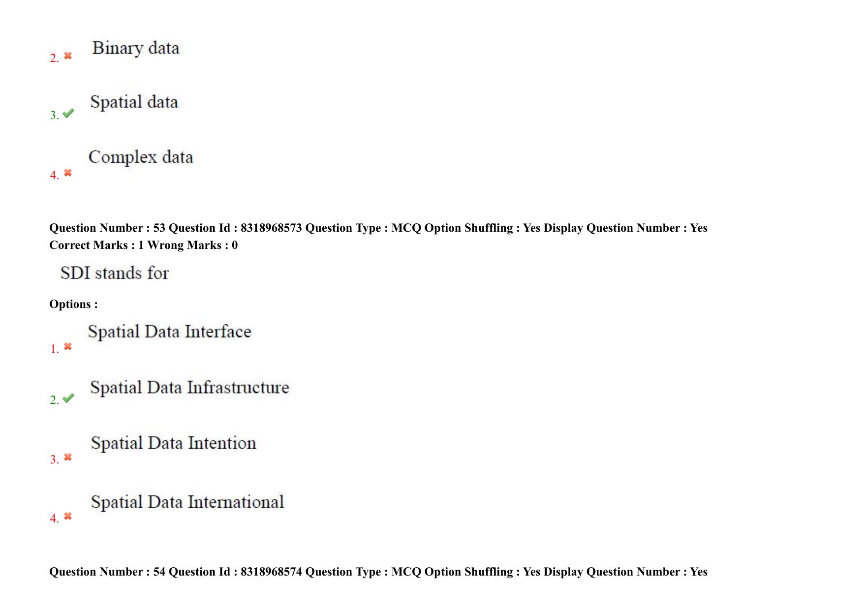 AP PGCET 2025 Geo Engineering & Geo Informatics Paper with Answer Key - Page 38