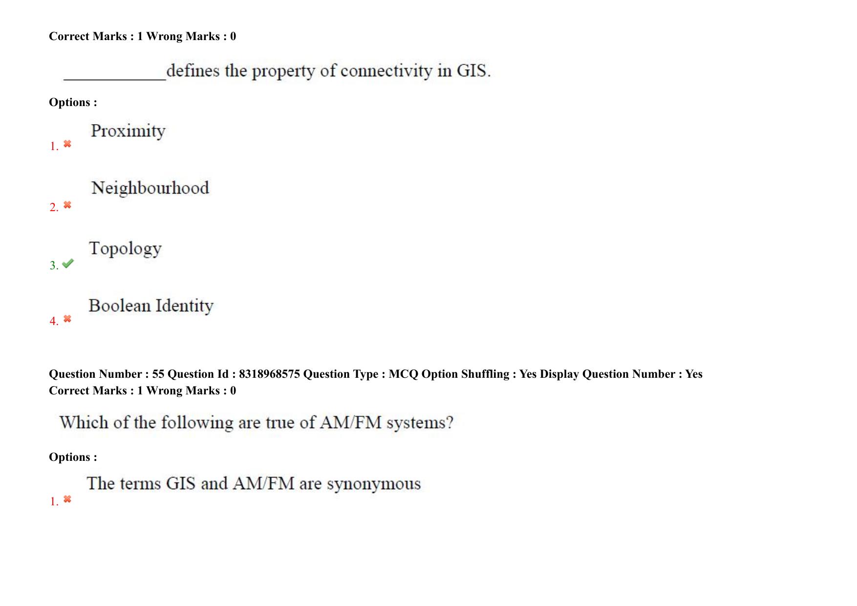 AP PGCET 2025 Geo Engineering & Geo Informatics Paper with Answer Key - Page 39