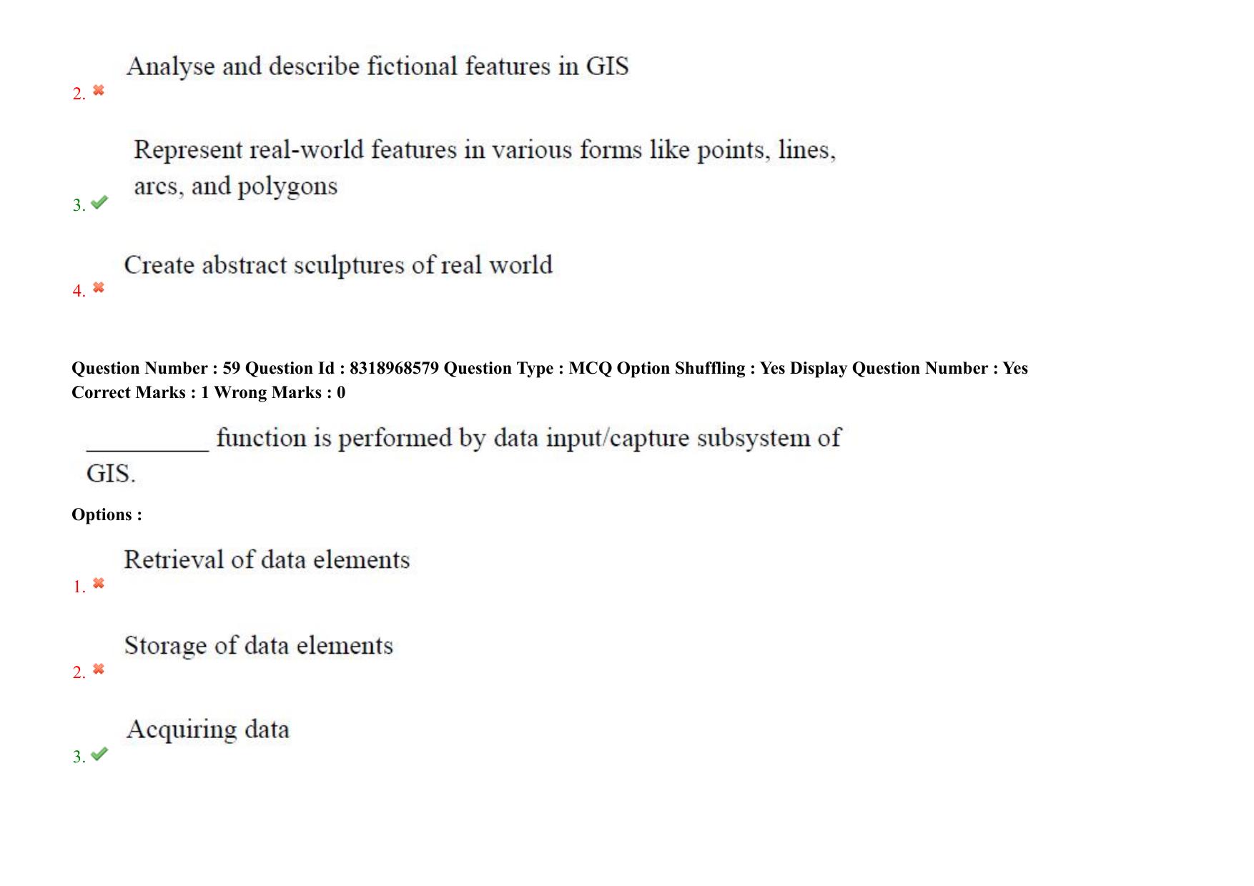 AP PGCET 2025 Geo Engineering & Geo Informatics Paper with Answer Key - Page 42