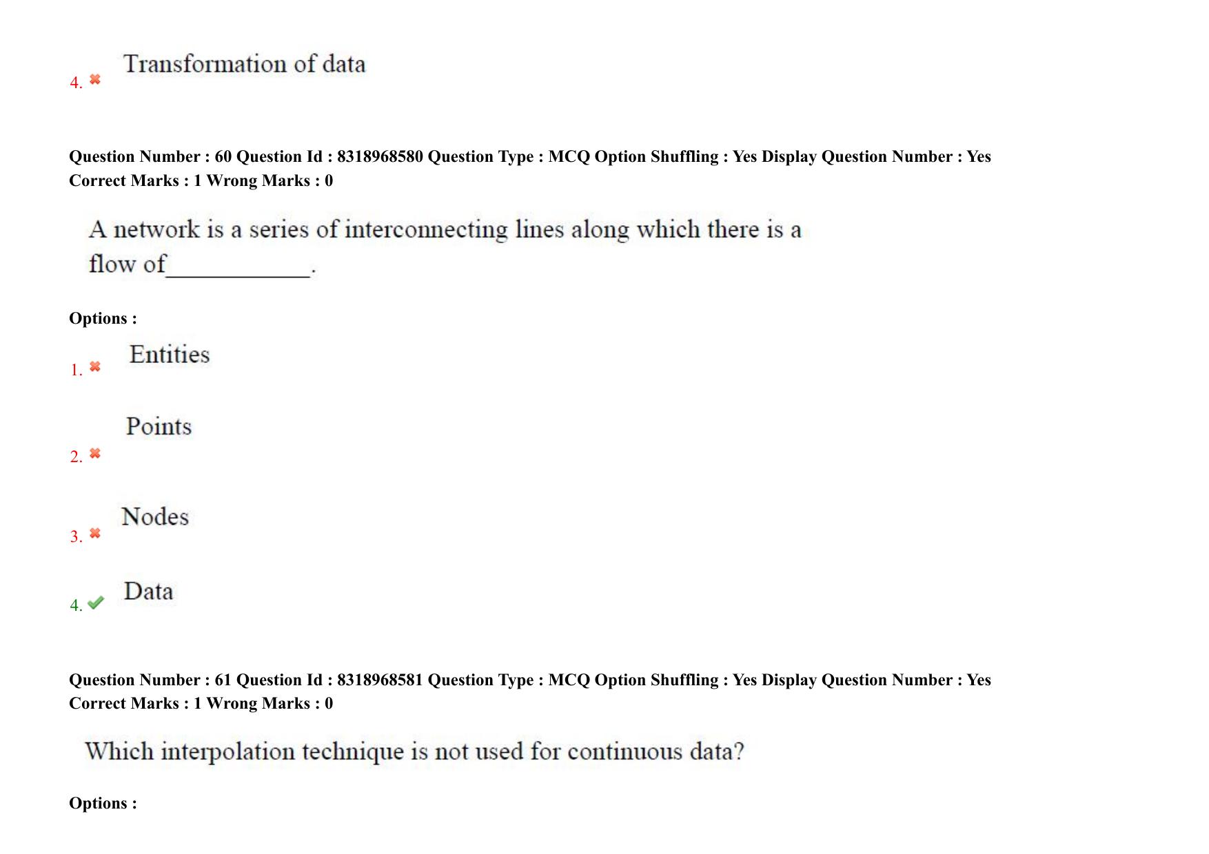 AP PGCET 2025 Geo Engineering & Geo Informatics Paper with Answer Key - Page 43