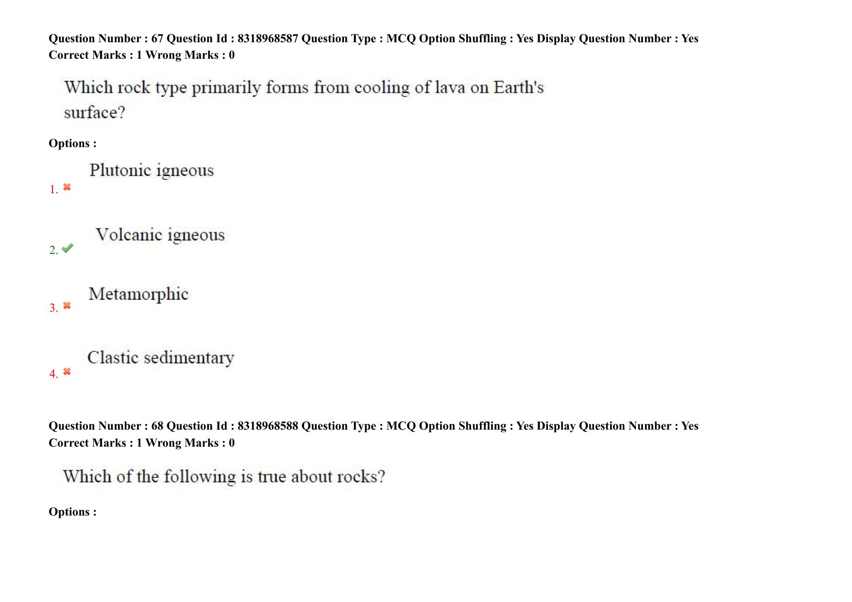 AP PGCET 2025 Geo Engineering & Geo Informatics Paper with Answer Key - Page 48
