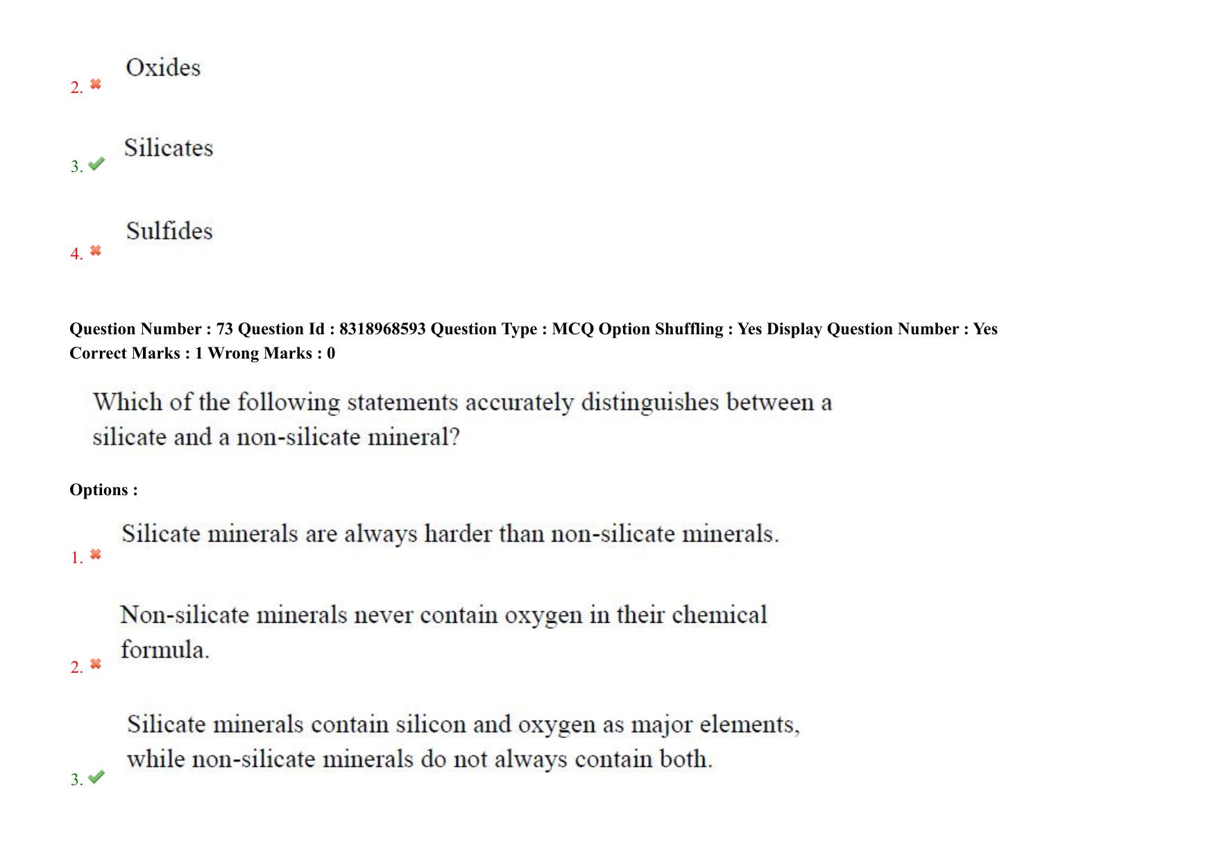 AP PGCET 2025 Geo Engineering & Geo Informatics Paper with Answer Key - Page 52