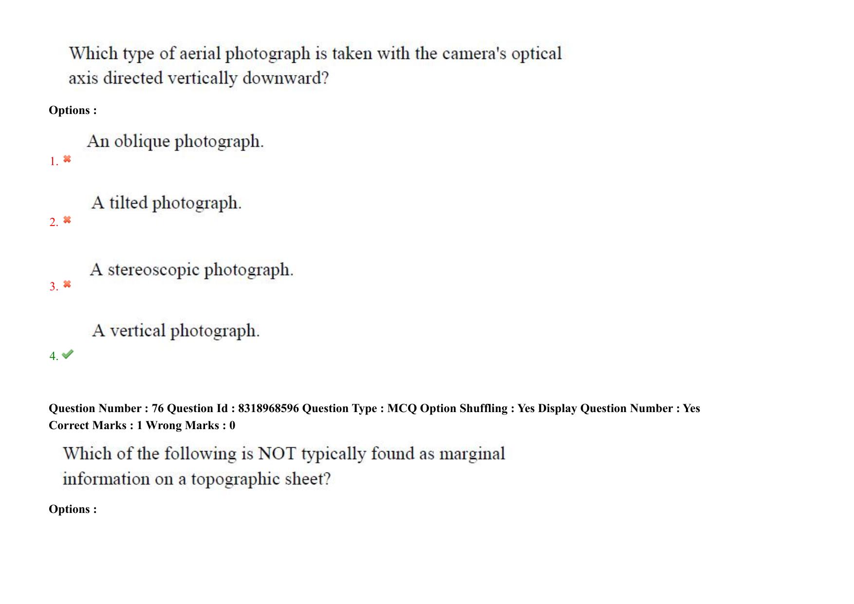 AP PGCET 2025 Geo Engineering & Geo Informatics Paper with Answer Key - Page 54