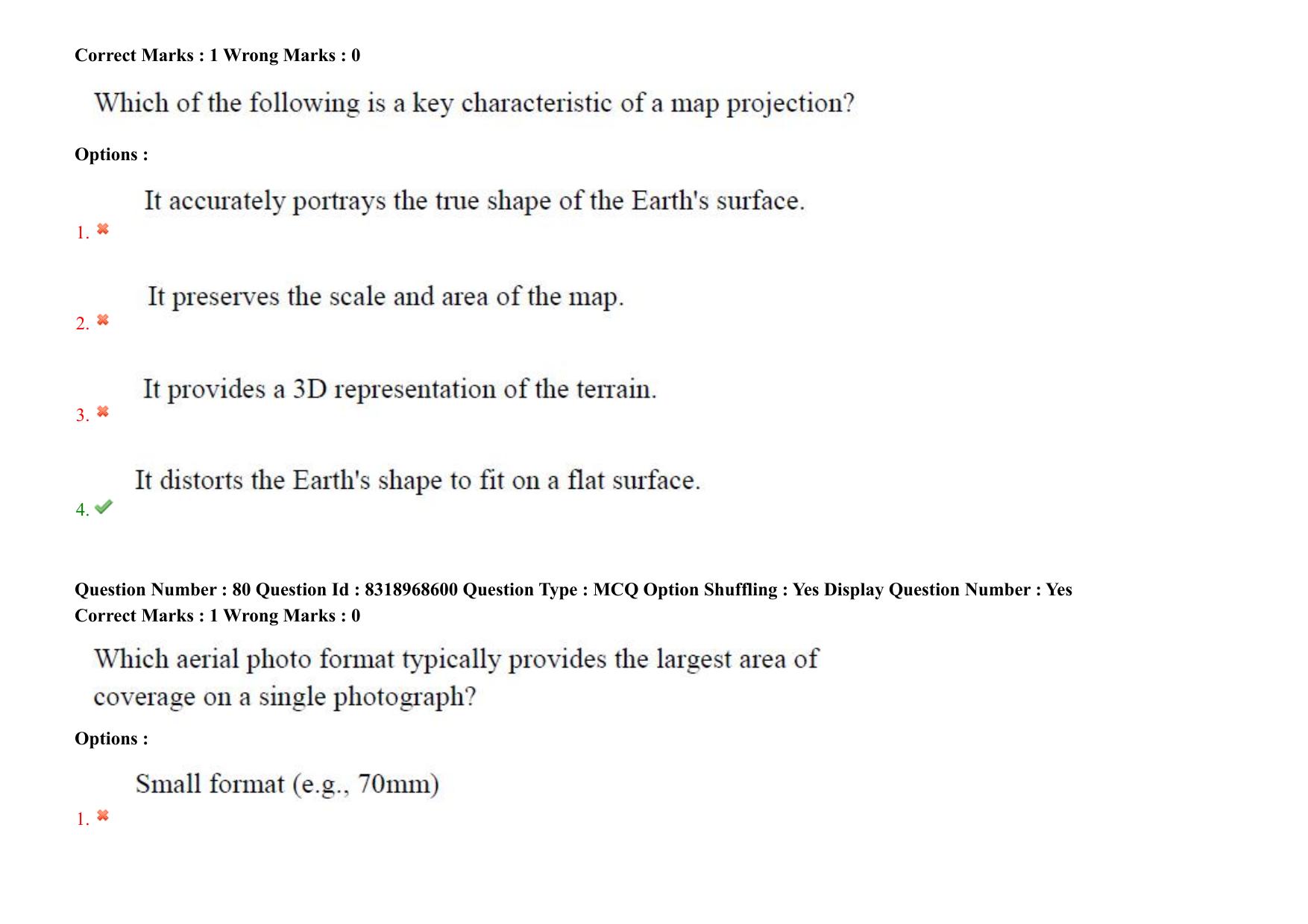 AP PGCET 2025 Geo Engineering & Geo Informatics Paper with Answer Key - Page 57