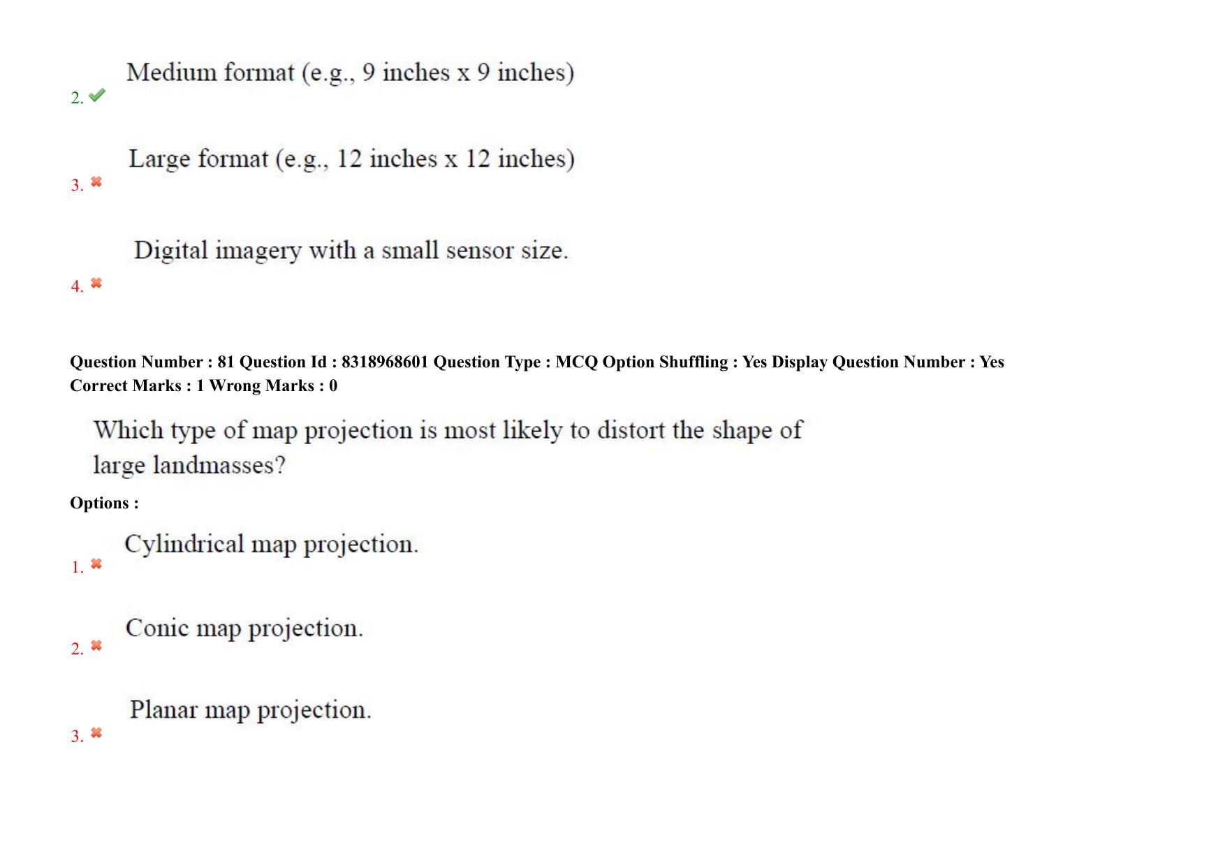 AP PGCET 2025 Geo Engineering & Geo Informatics Paper with Answer Key - Page 58