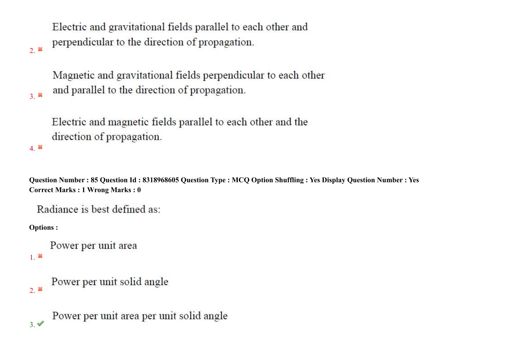AP PGCET 2025 Geo Engineering & Geo Informatics Paper with Answer Key - Page 61