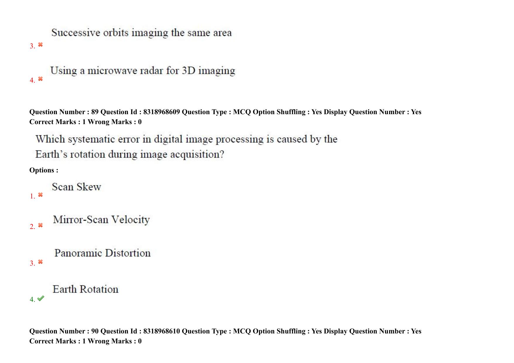 AP PGCET 2025 Geo Engineering & Geo Informatics Paper with Answer Key - Page 64