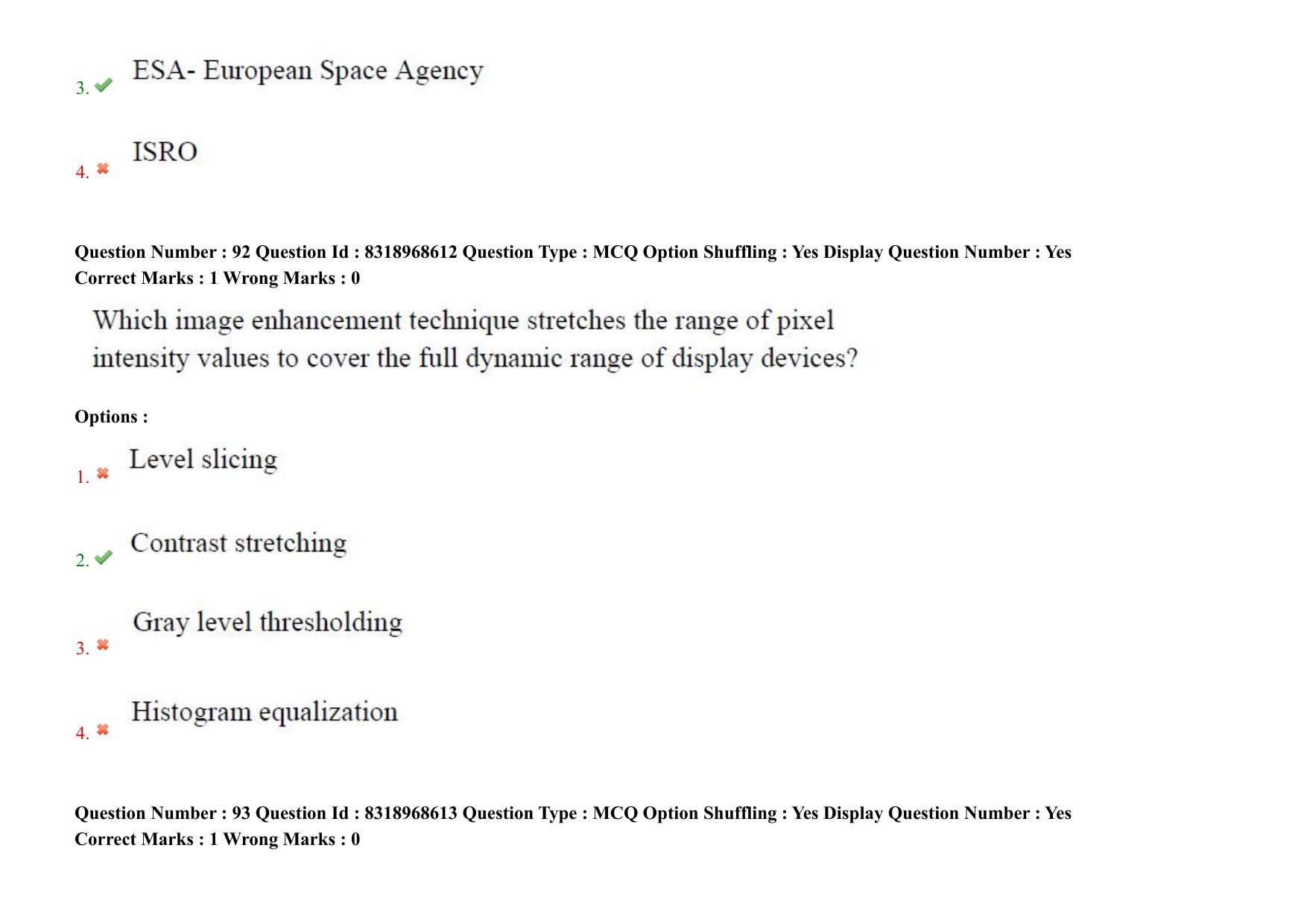 AP PGCET 2025 Geo Engineering & Geo Informatics Paper with Answer Key - Page 66