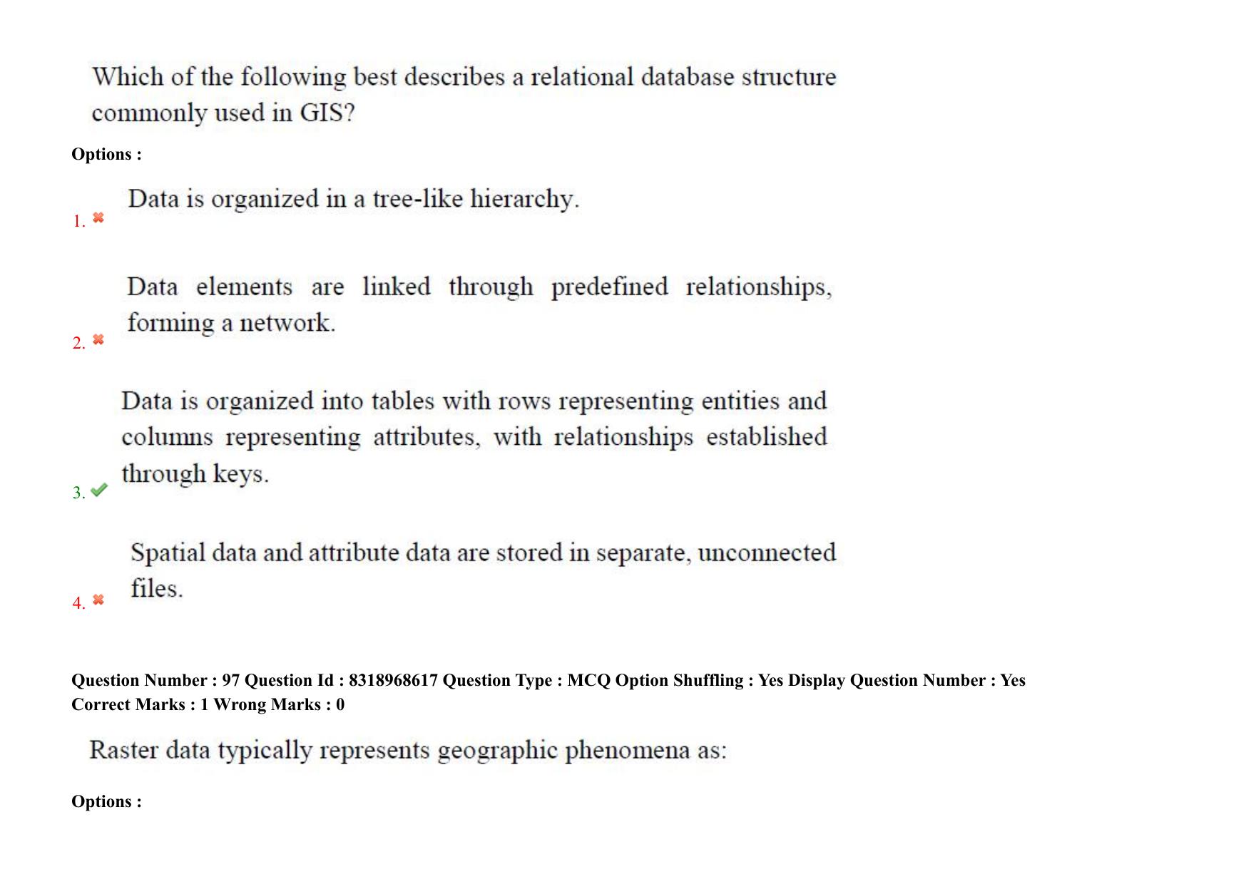 AP PGCET 2025 Geo Engineering & Geo Informatics Paper with Answer Key - Page 69