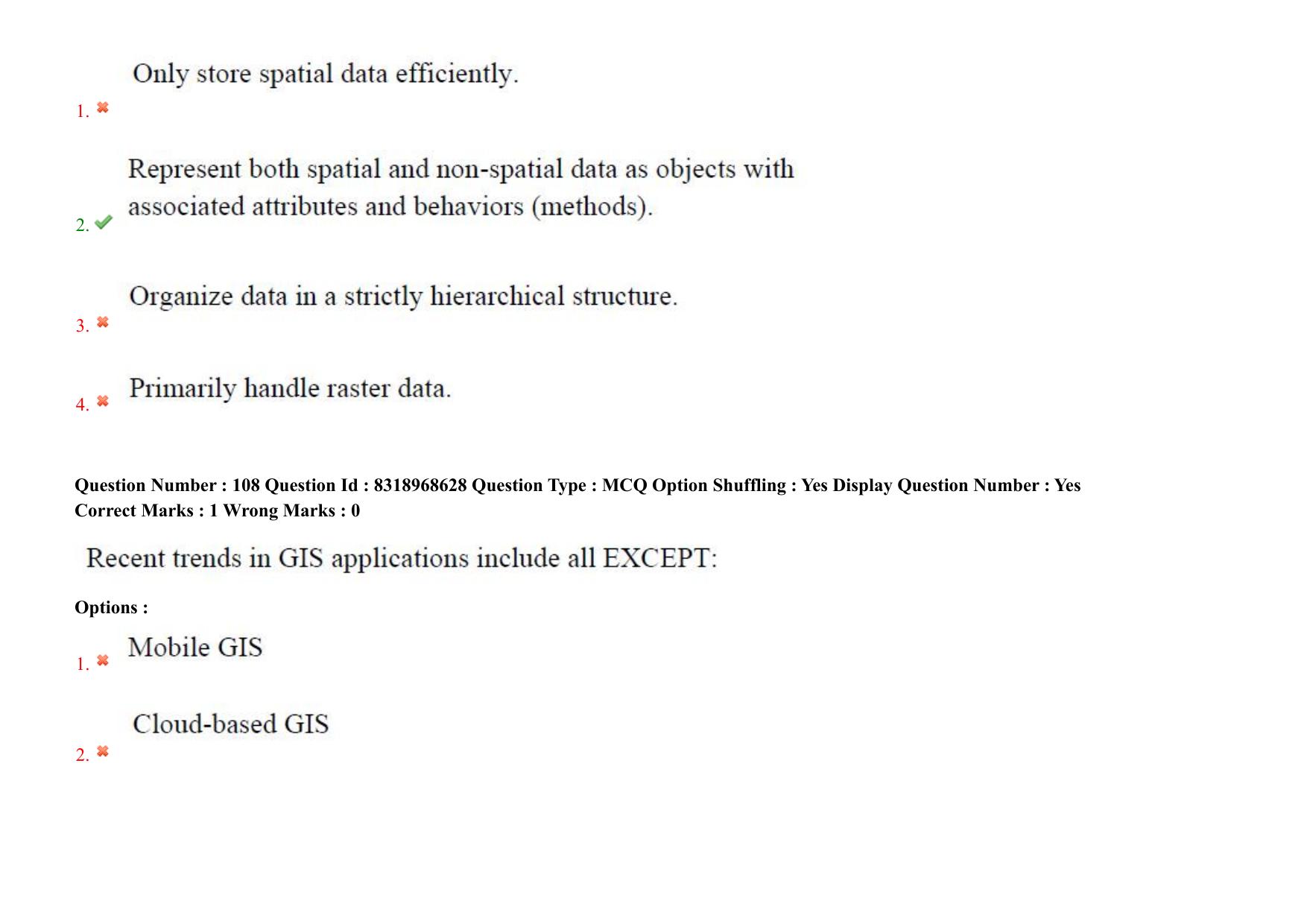 AP PGCET 2025 Geo Engineering & Geo Informatics Paper with Answer Key - Page 77