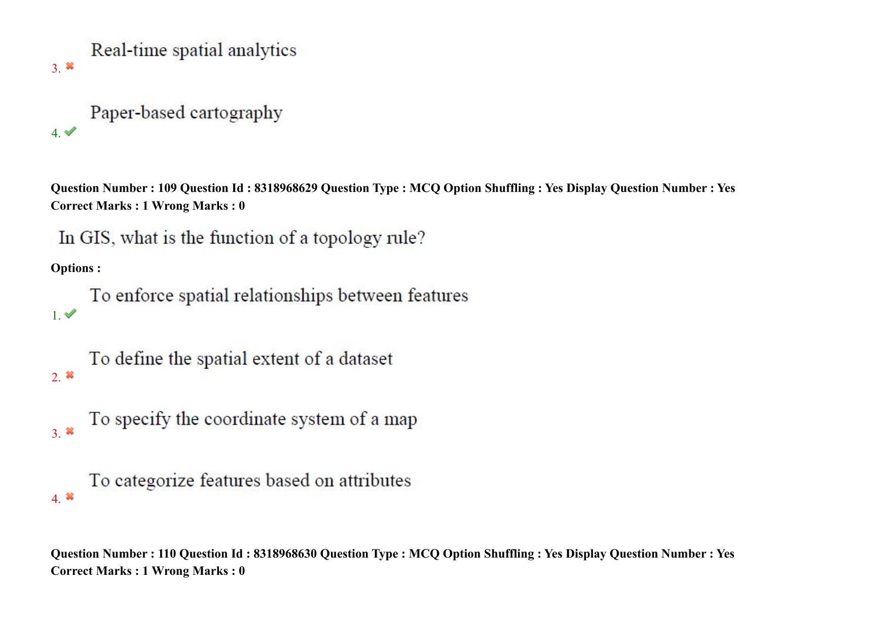 AP PGCET 2025 Geo Engineering & Geo Informatics Paper with Answer Key - Page 78