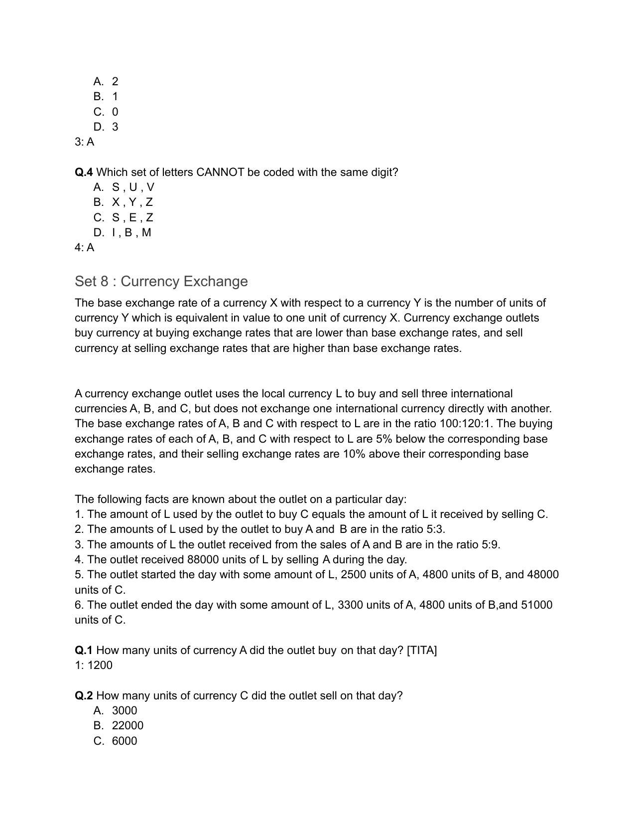CAT 2018 CAT DILR Slot 2 Question Paper - Page 12