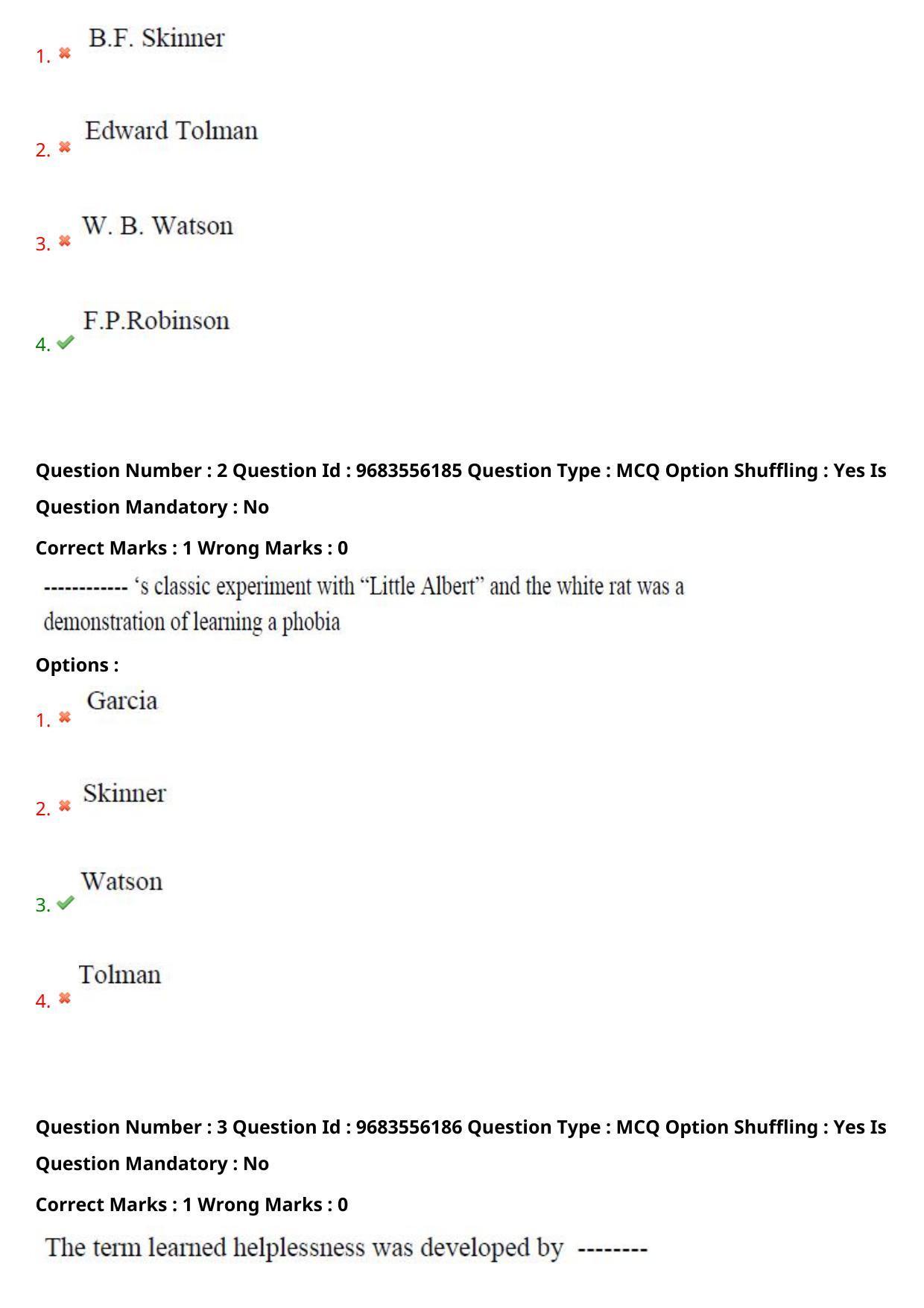 TS CPGET 2021 PGD in Psychological Counselling (Shift 3) Question Paper with Answer Key - Page 3