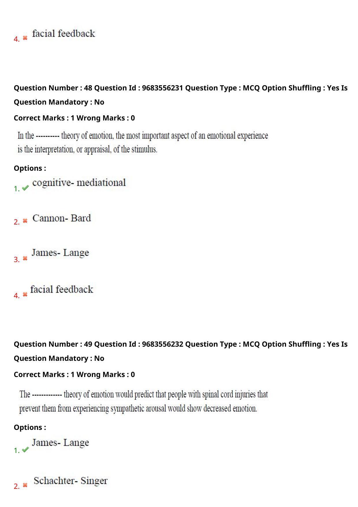 TS CPGET 2021 PGD in Psychological Counselling (Shift 3) Question Paper with Answer Key - Page 27