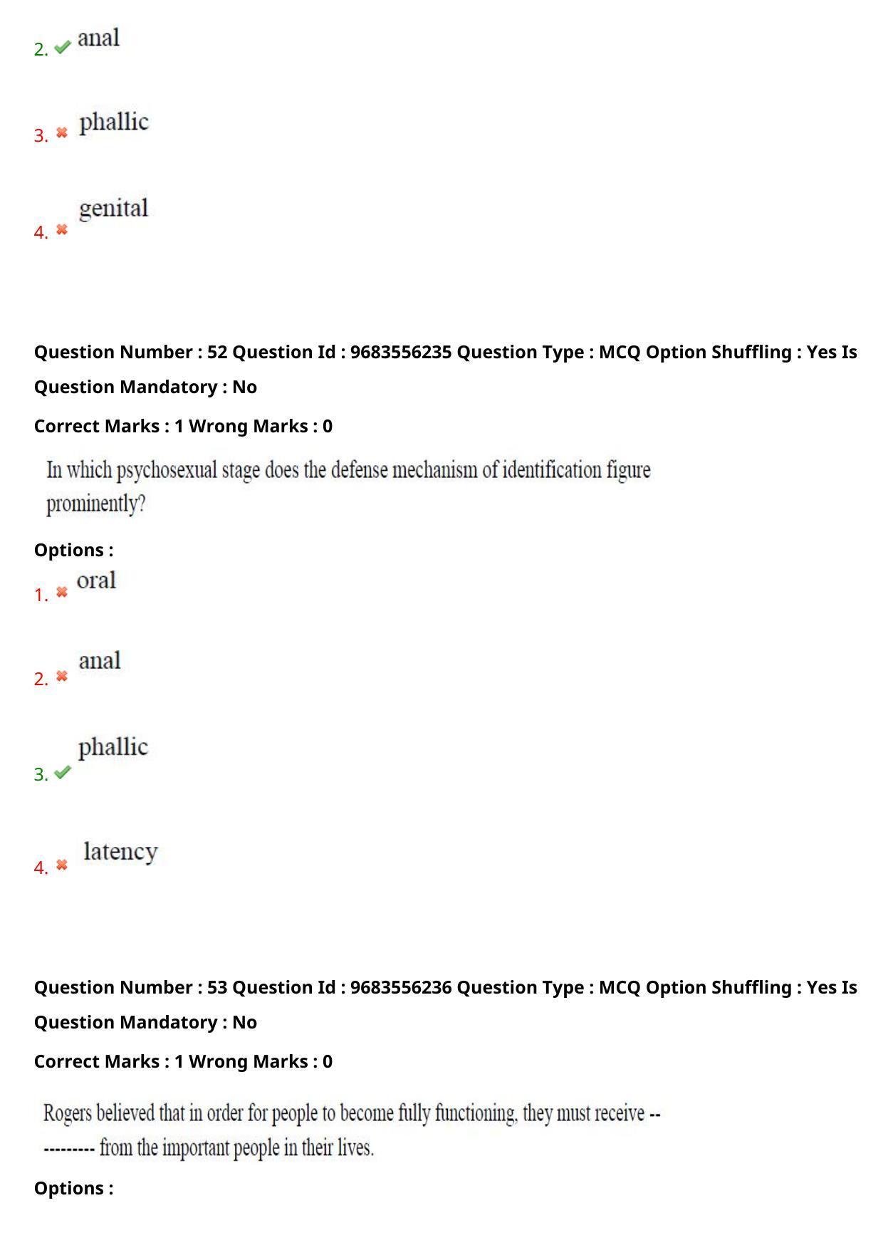 TS CPGET 2021 PGD in Psychological Counselling (Shift 3) Question Paper with Answer Key - Page 29