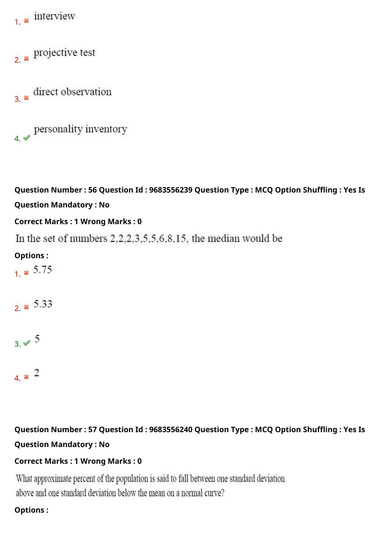 TS CPGET 2021 PGD in Psychological Counselling (Shift 3) Question Paper with Answer Key - Page 31
