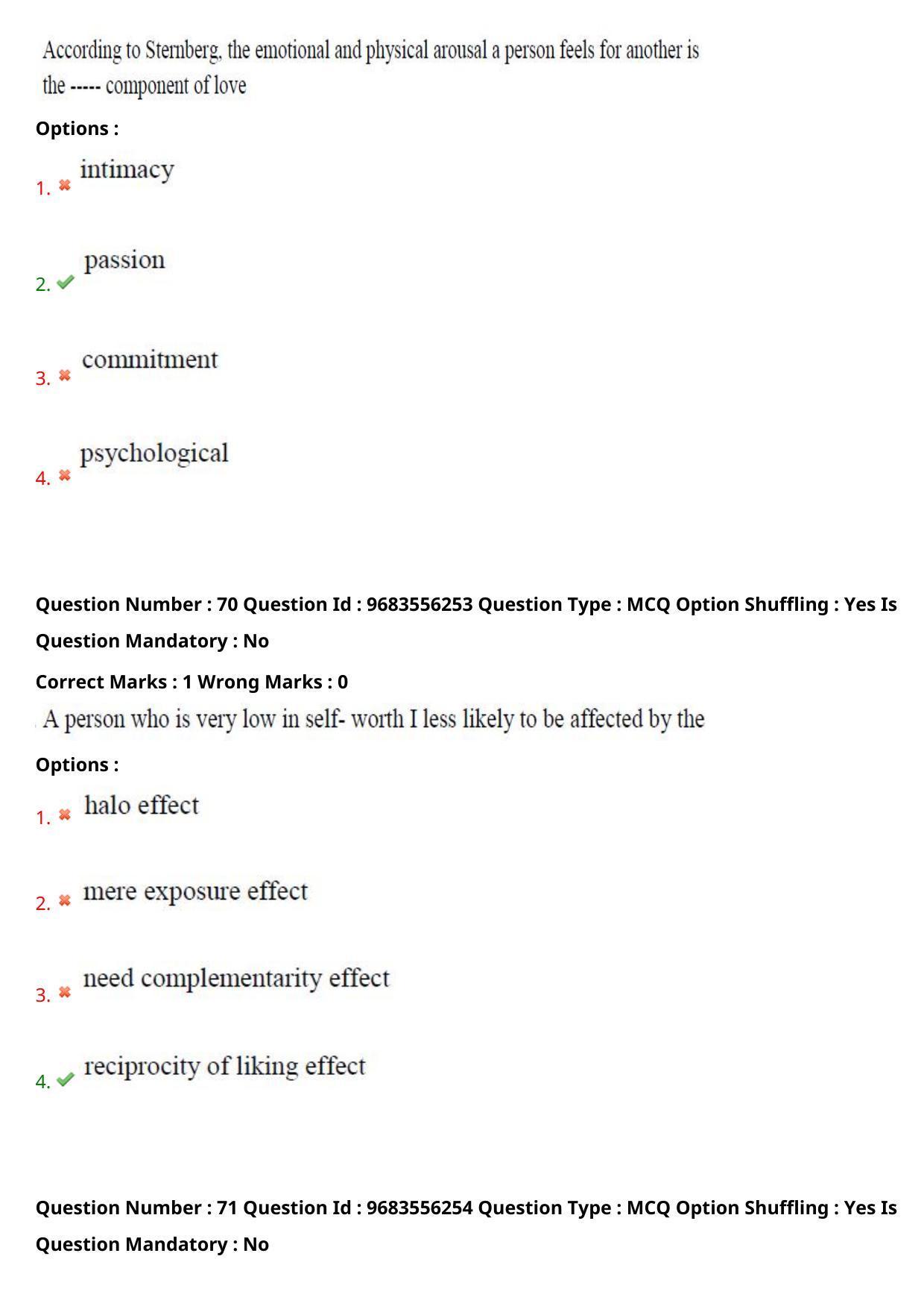 TS CPGET 2021 PGD in Psychological Counselling (Shift 3) Question Paper with Answer Key - Page 38