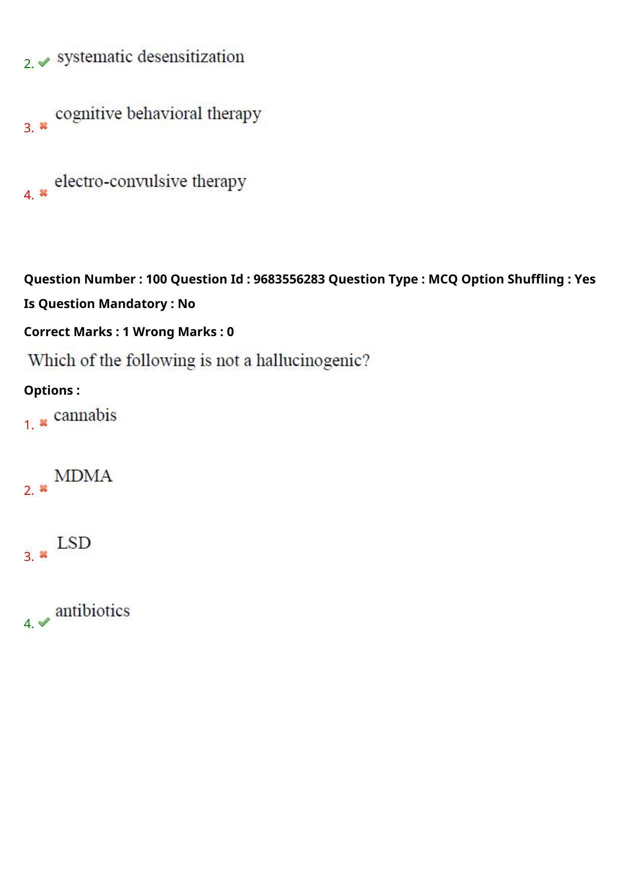 TS CPGET 2021 PGD in Psychological Counselling (Shift 3) Question Paper with Answer Key - Page 54
