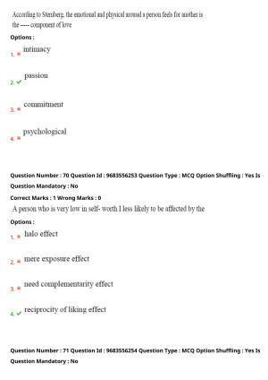 TS CPGET 2021 PGD in Psychological Counselling (Shift 3) Question Paper with Answer Key