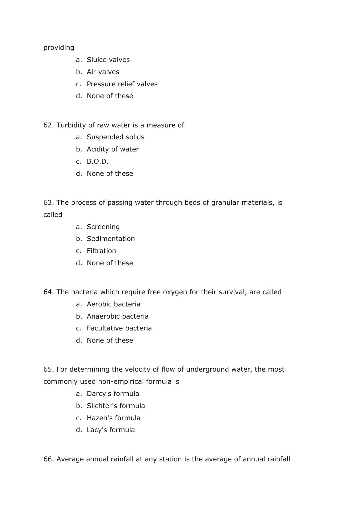 IMU CET M.Tech (for Civil Engineering Graduates) Sample Paper - Page 22