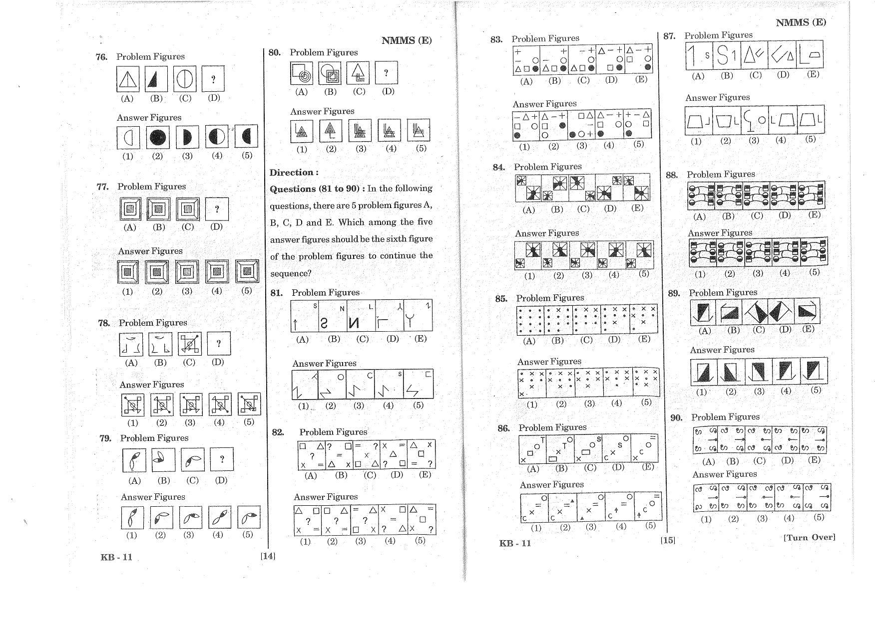 MAT - SAT English Nov 2016 Class 8 Andhra Pradesh NMMS Question Papers - Page 8