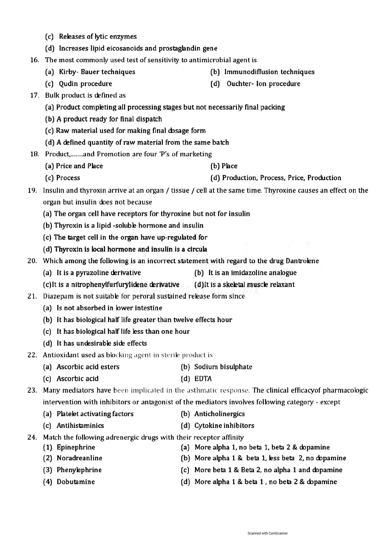 GPAT 2017 Question Papers - Page 3