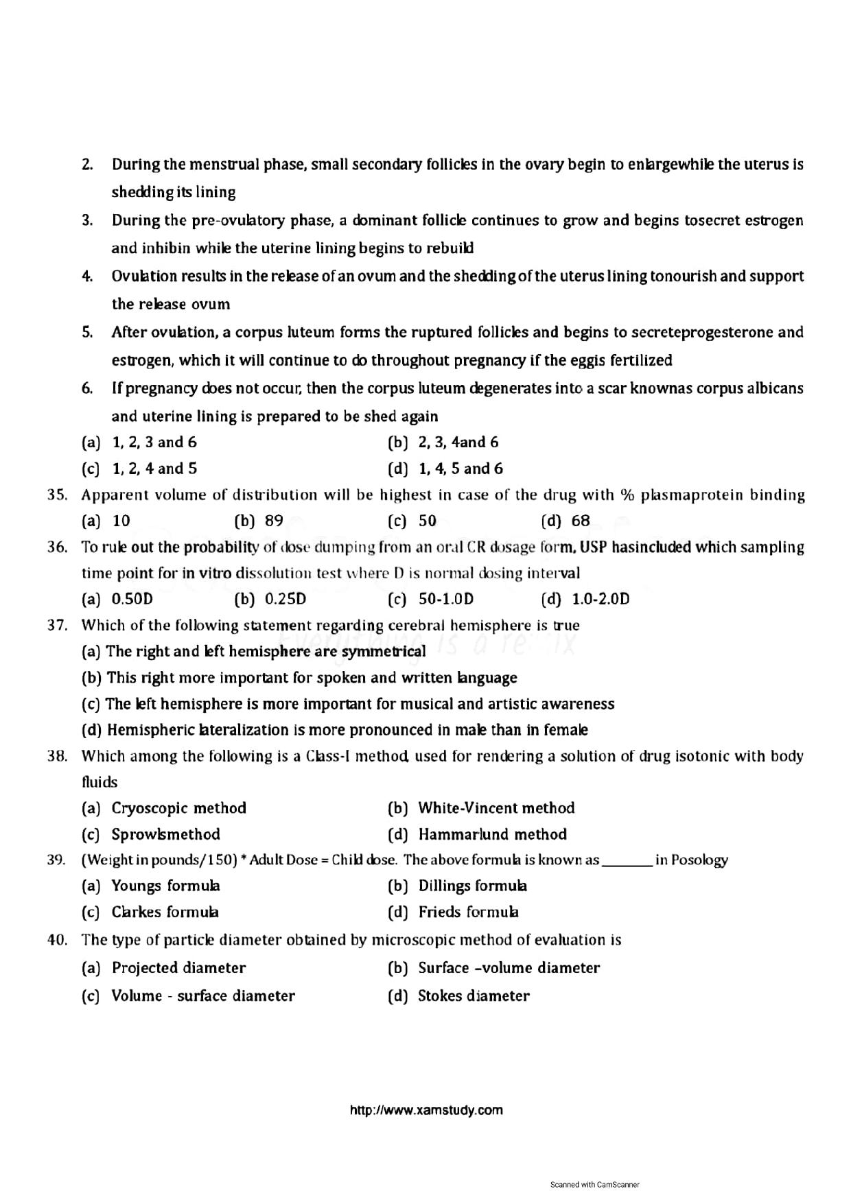 GPAT 2017 Question Papers - Page 5