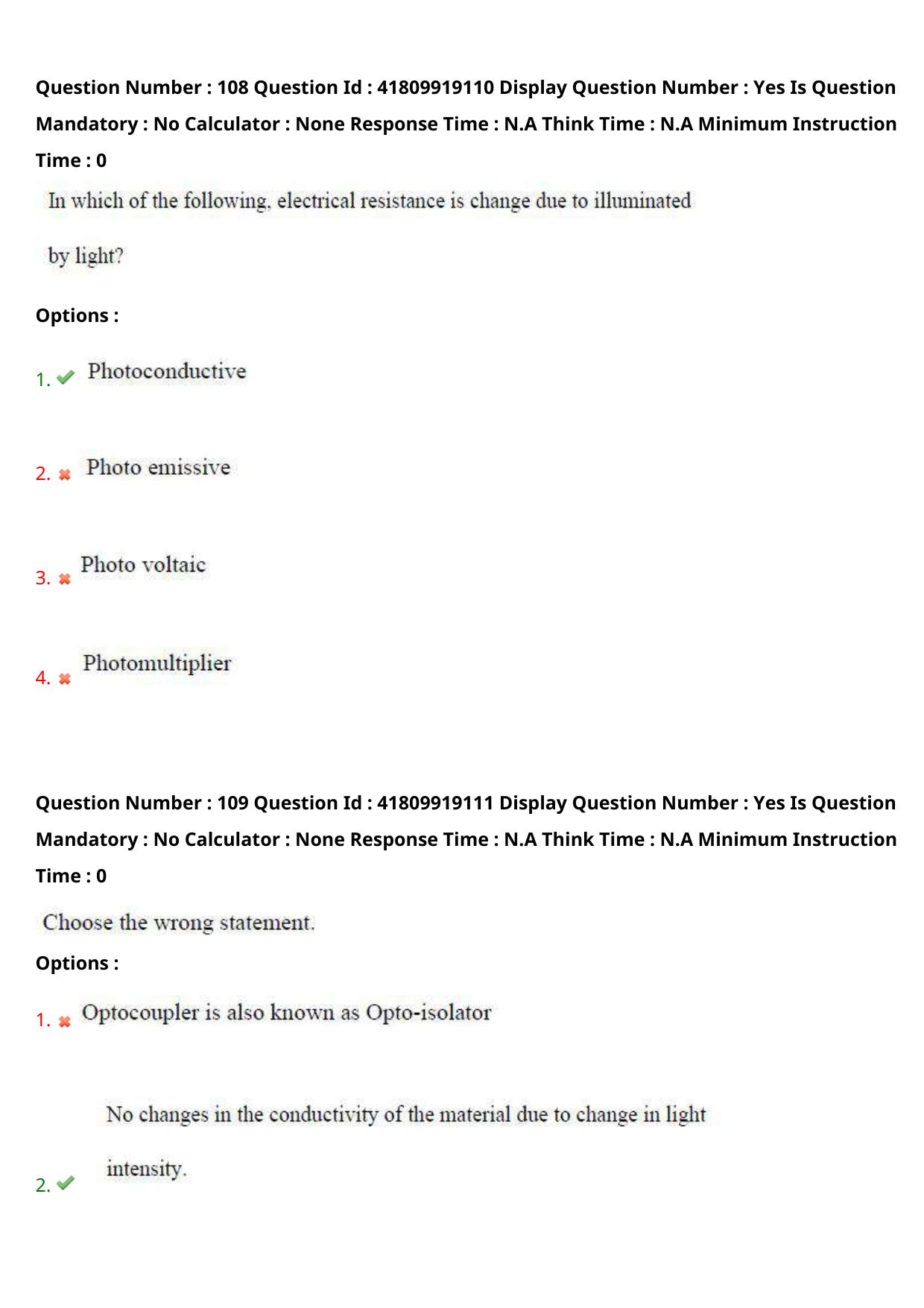 AP ECET 2023 Electronics and Instrumentation Engineering Question Paper - Page 67